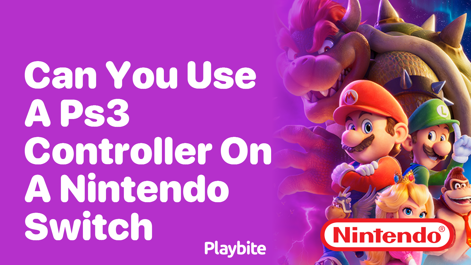 Can You Use a PS3 Controller on a Nintendo Switch?