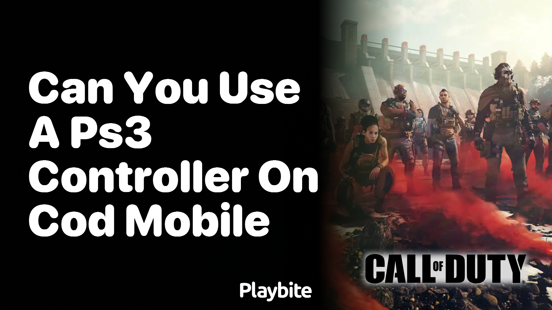 Can You Use a PS3 Controller on CoD Mobile?