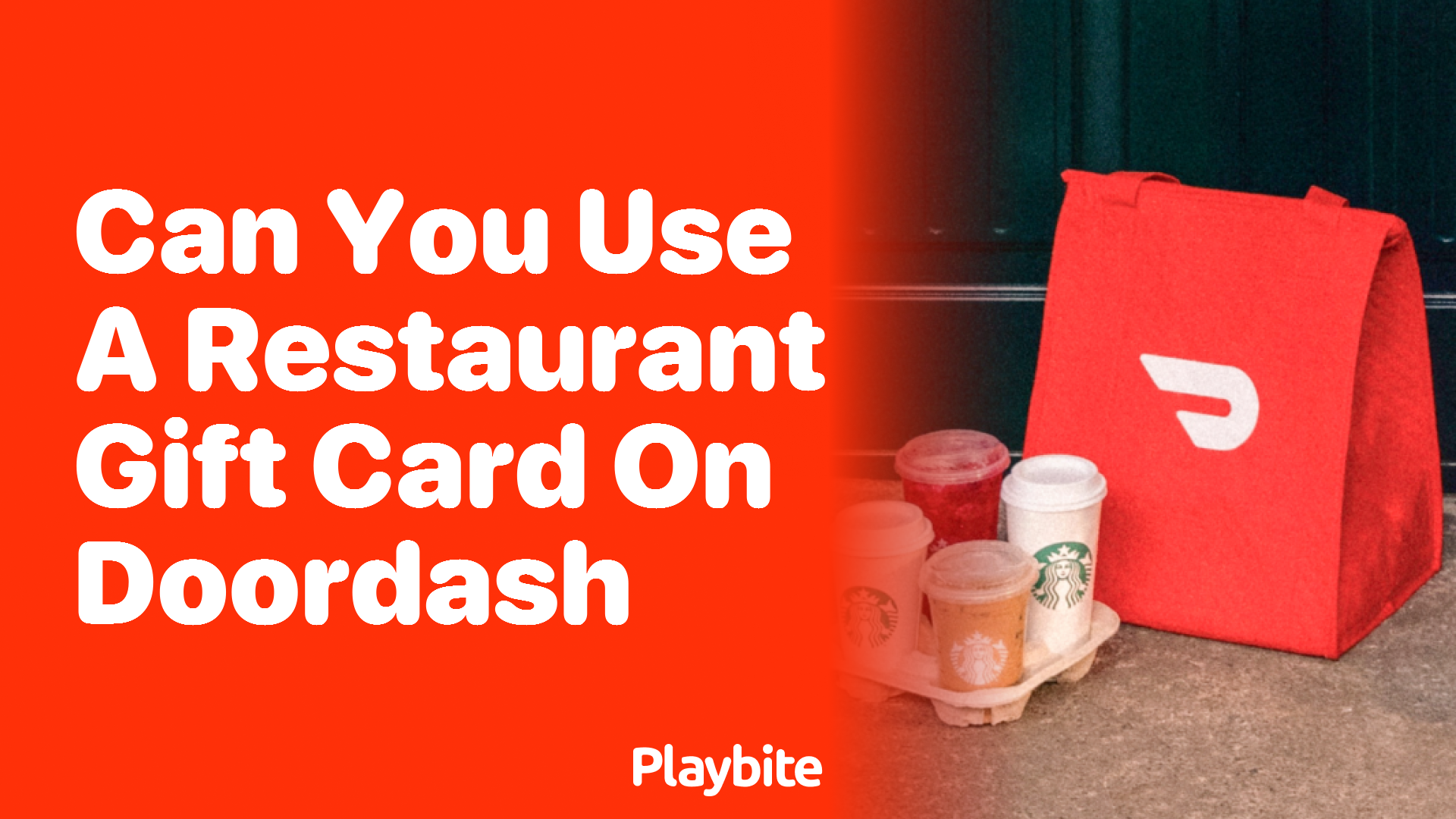 Can You Use a Restaurant Gift Card on DoorDash?