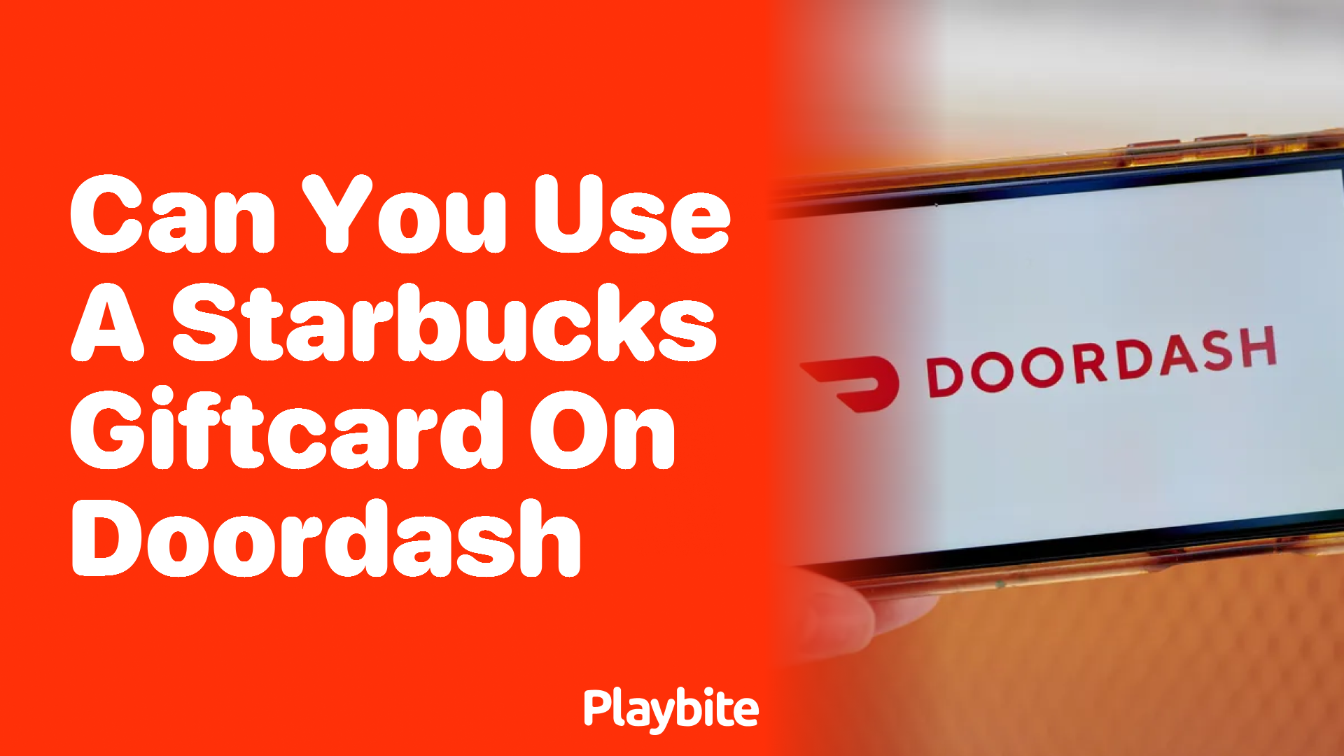 Can You Use a Starbucks Gift Card on DoorDash? Let’s Find Out!