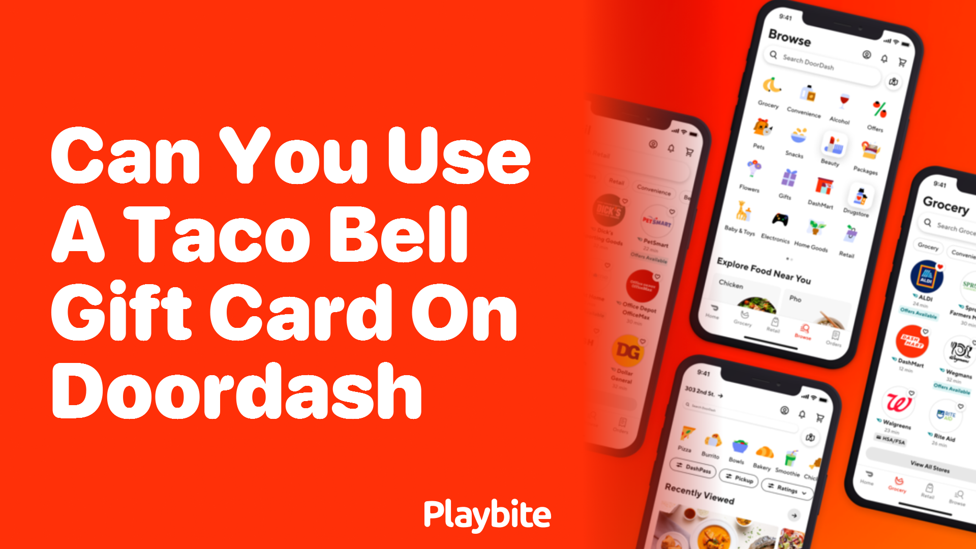 Can You Use a Taco Bell Gift Card on DoorDash?