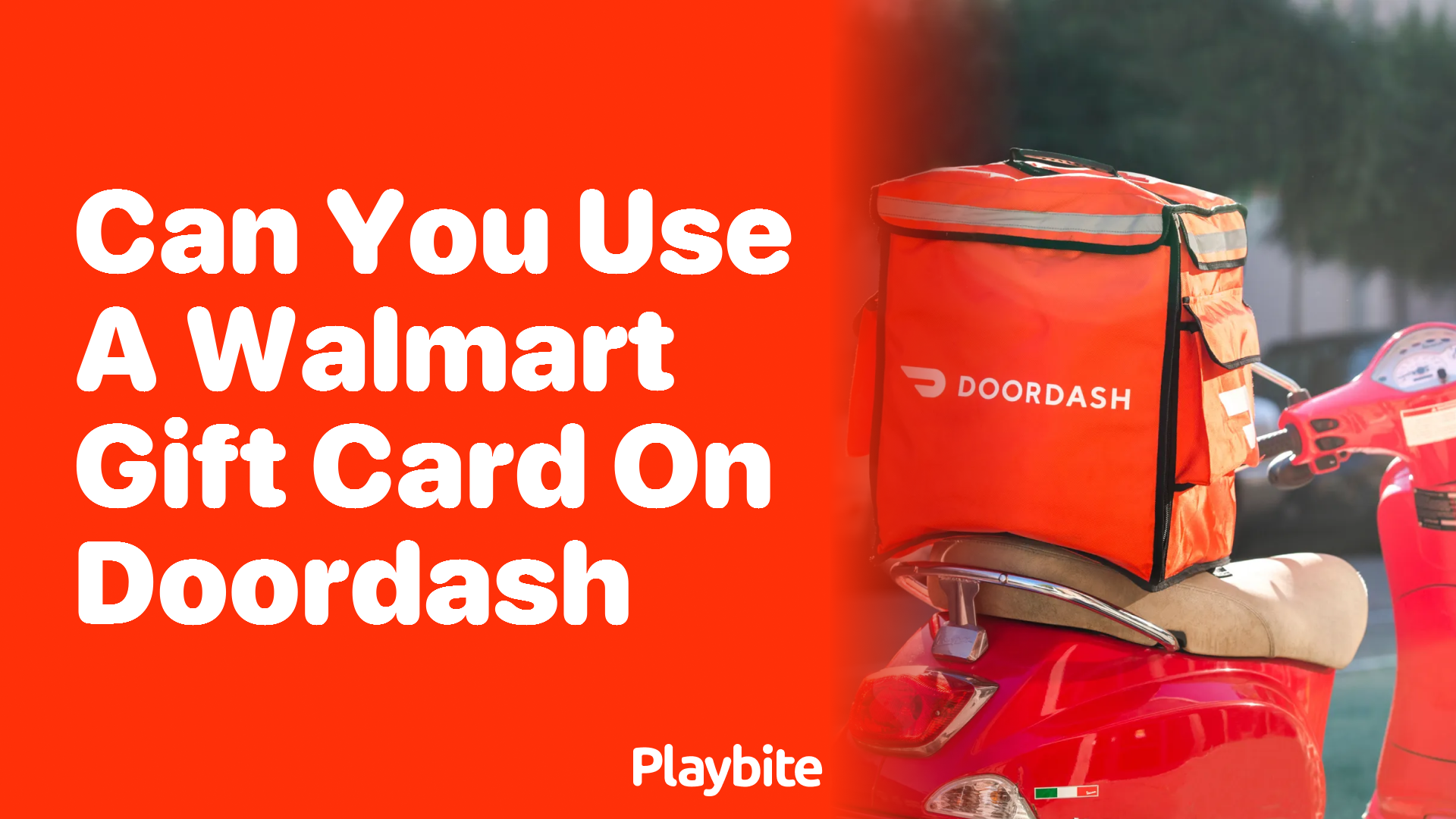 Can You Use a Walmart Gift Card on DoorDash?