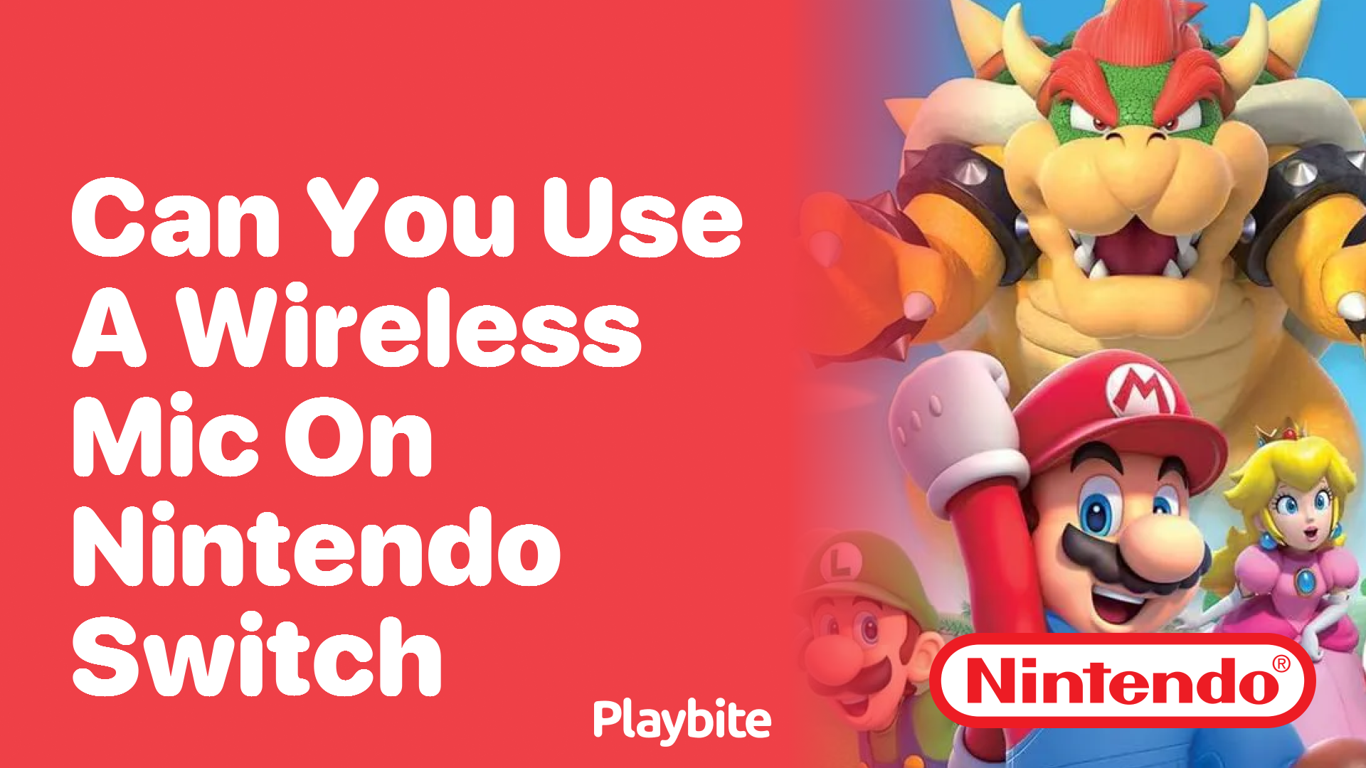 Can You Use a Wireless Mic on Nintendo Switch?