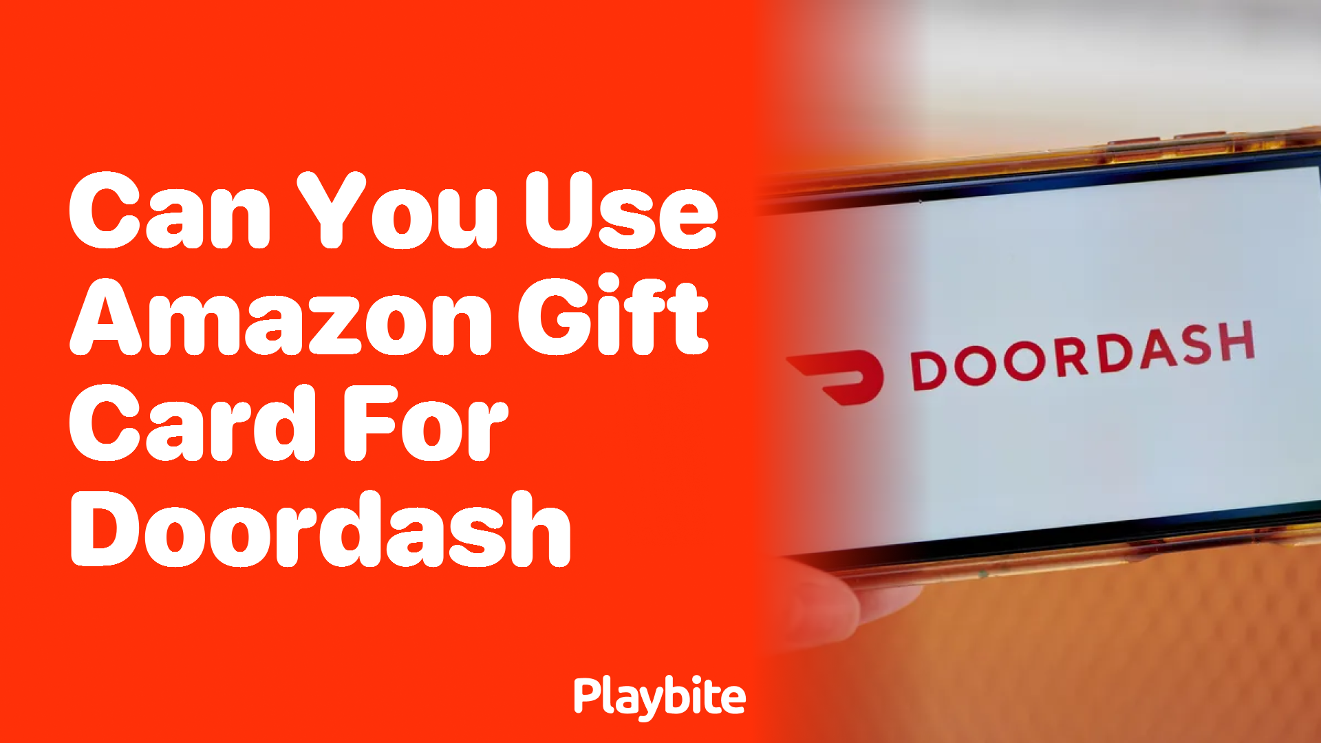 Can You Use an Amazon Gift Card for DoorDash Orders?