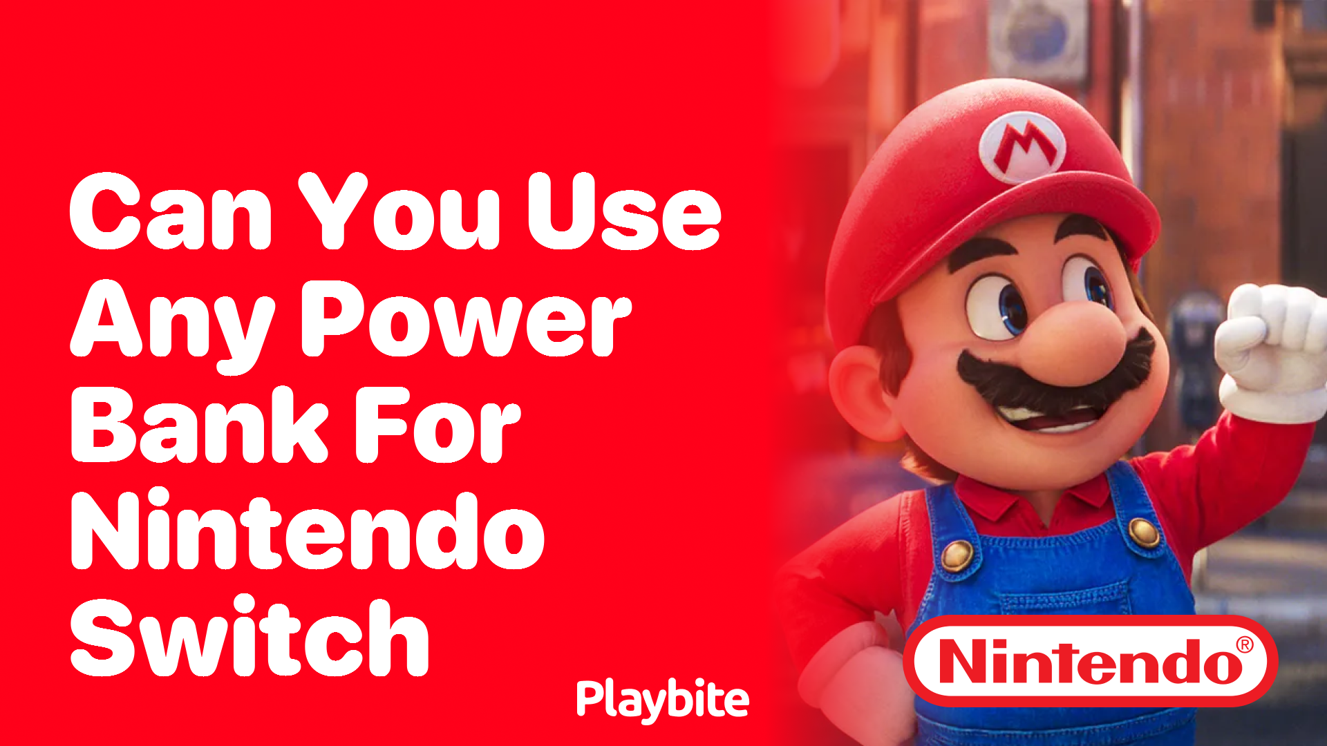 Can You Use Any Power Bank for Nintendo Switch?