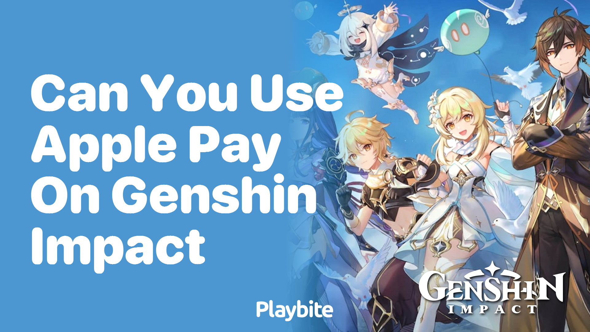 Can You Use Apple Pay on Genshin Impact?
