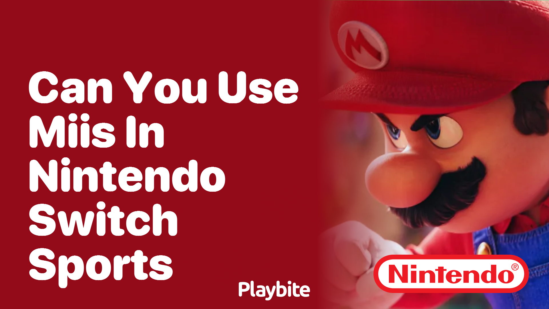 Can You Use Miis in Nintendo Switch Sports?
