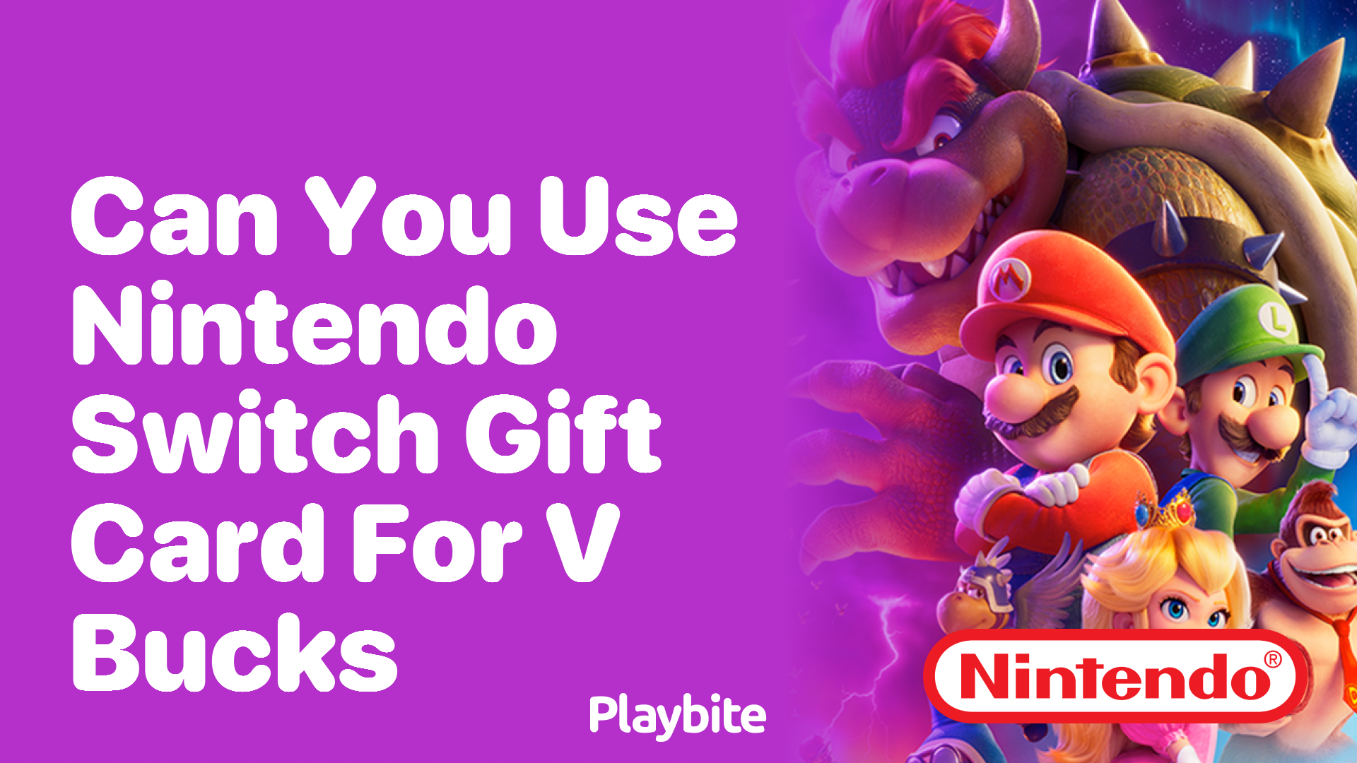 Can You Use Nintendo Switch Gift Cards for V-Bucks?