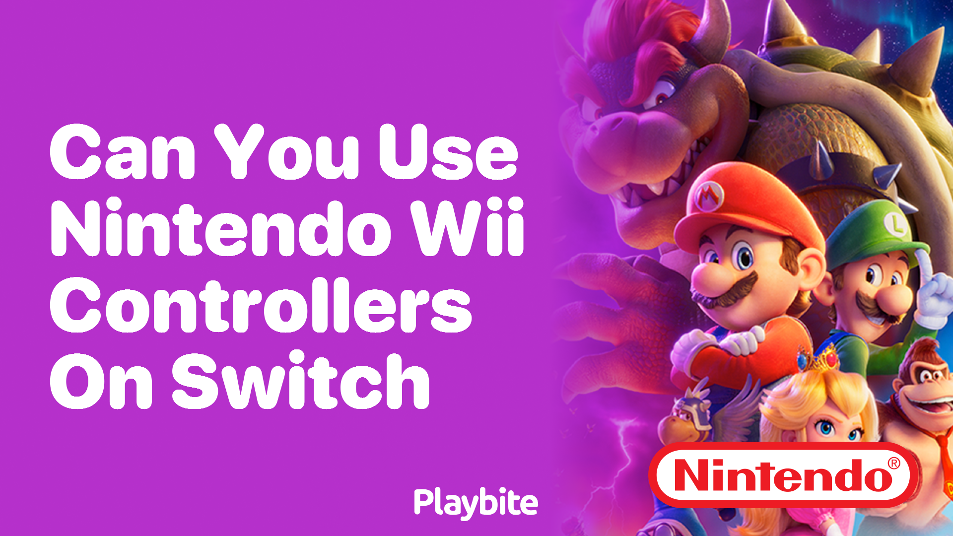 Can You Use Nintendo Wii Controllers on Switch?