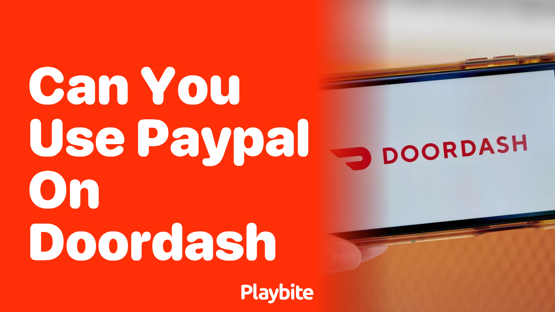 Can You Use PayPal on DoorDash?