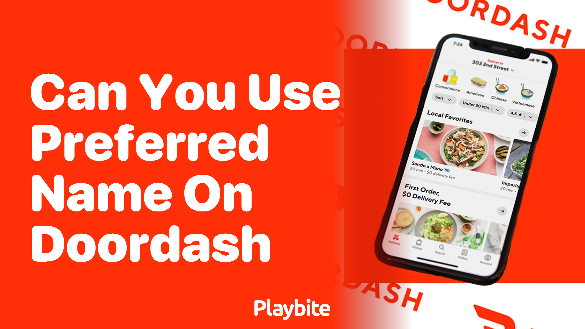 Can You Use Your Preferred Name on DoorDash?