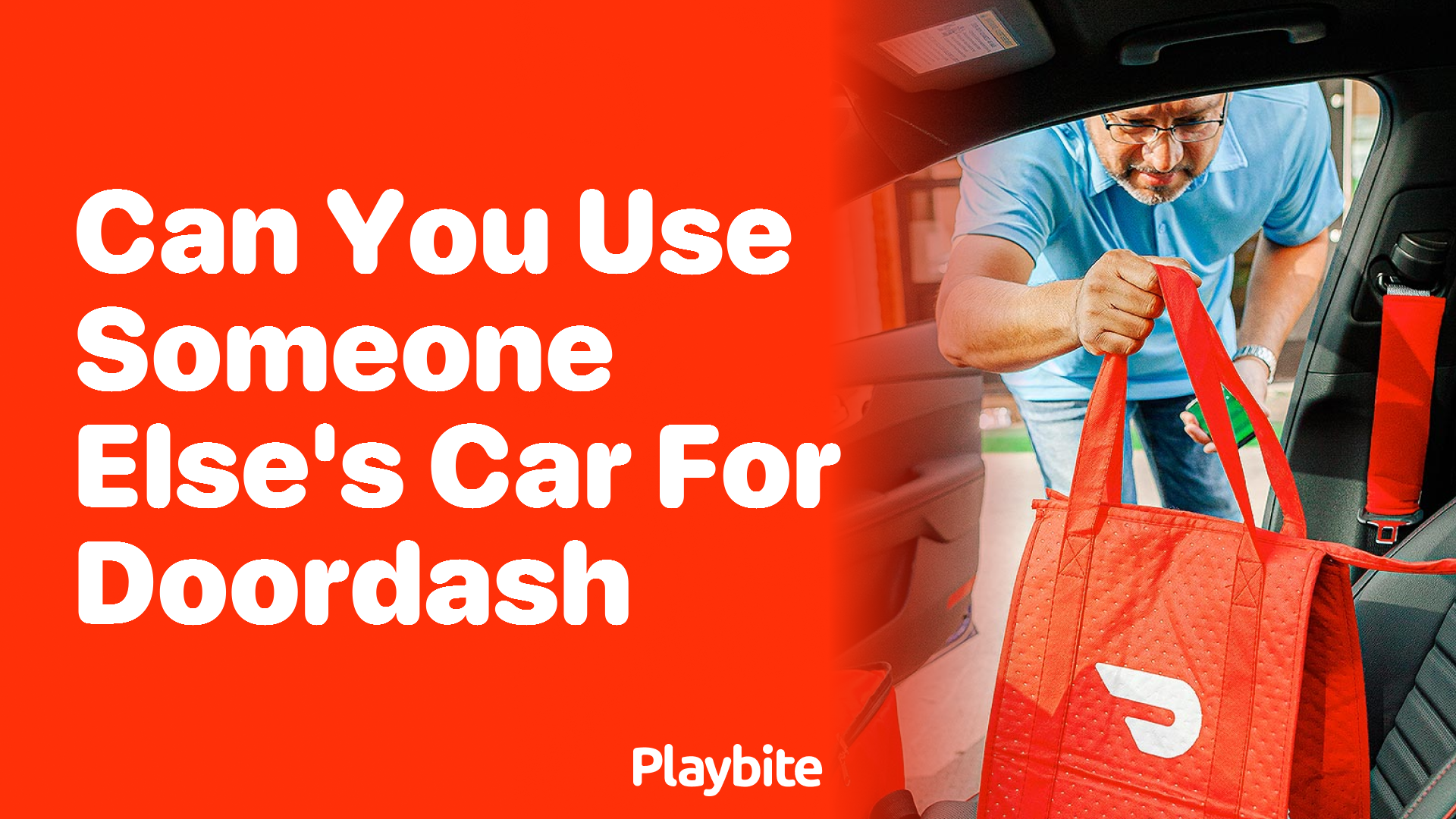 Can You Use Someone Else’s Car for DoorDash?