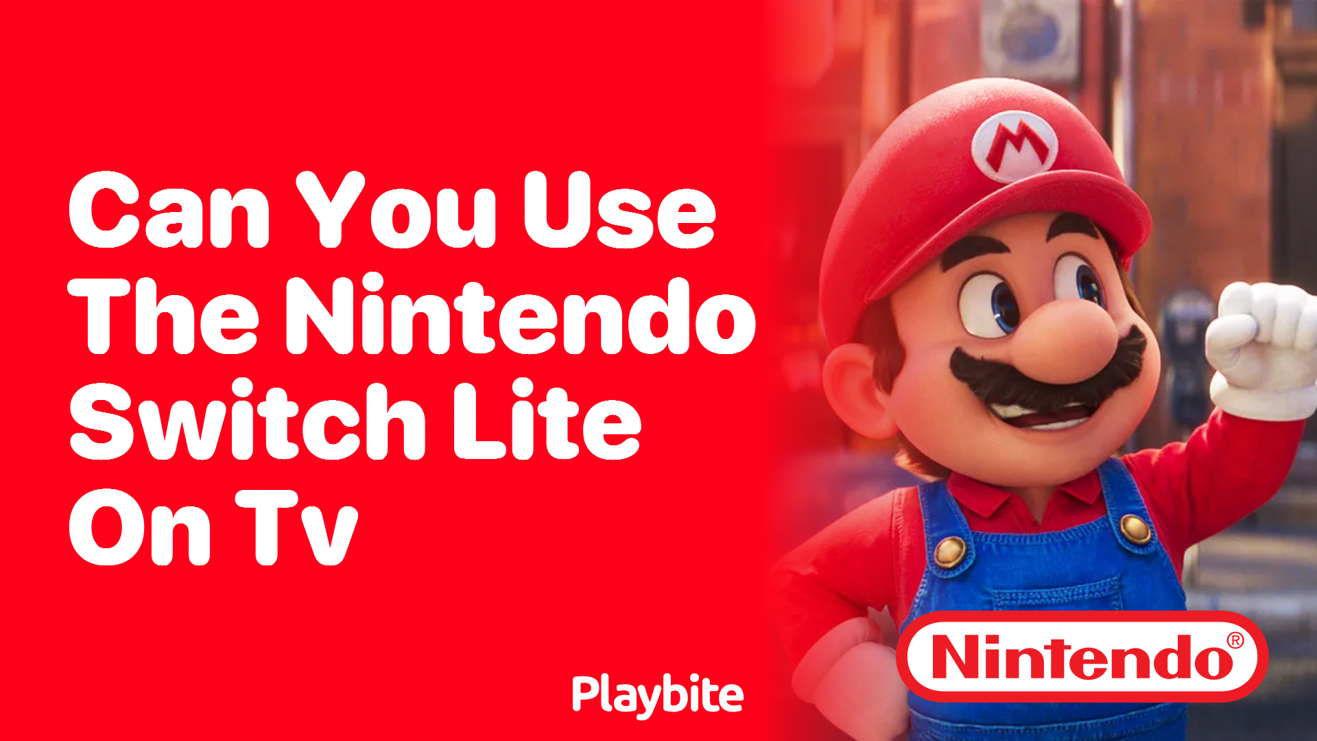 Can You Use the Nintendo Switch Lite on TV?