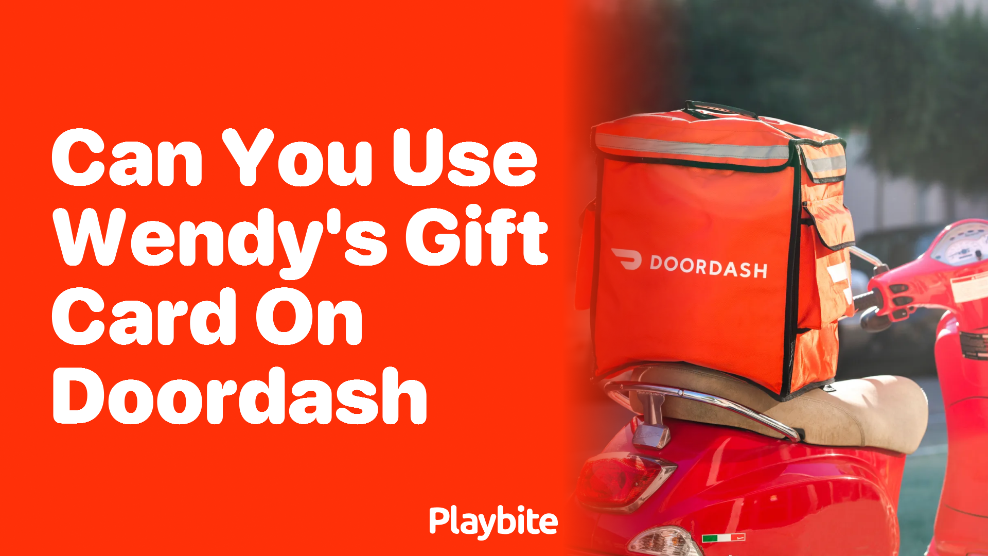 Can You Use Wendy’s Gift Card on DoorDash?