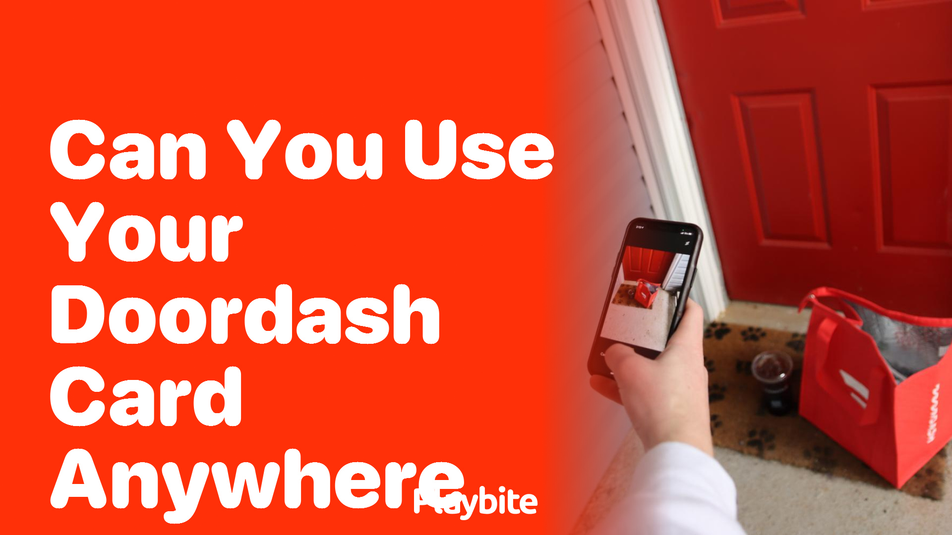 Can You Use Your DoorDash Card Anywhere?