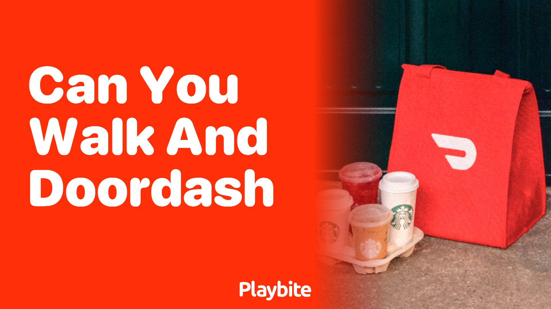Can You Walk and Use DoorDash for Deliveries?