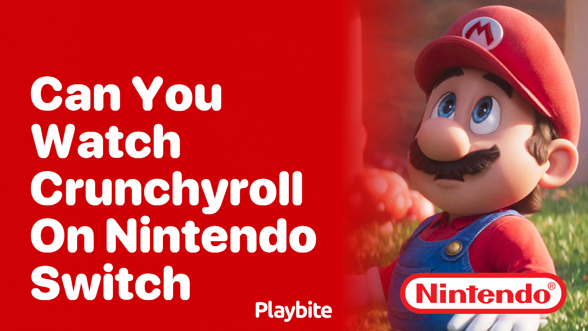 Can You Watch Crunchyroll on Nintendo Switch?