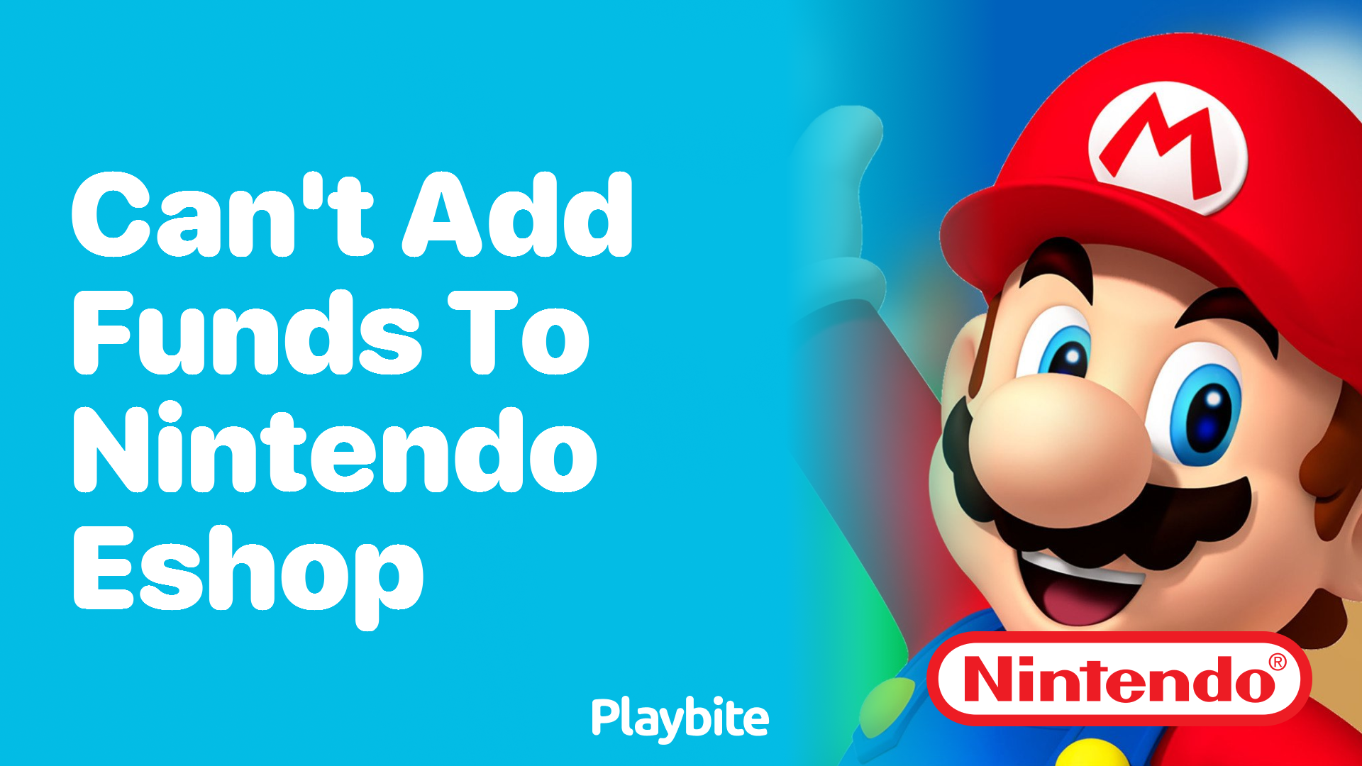 Can’t Add Funds to Nintendo eShop? Here’s What to Do