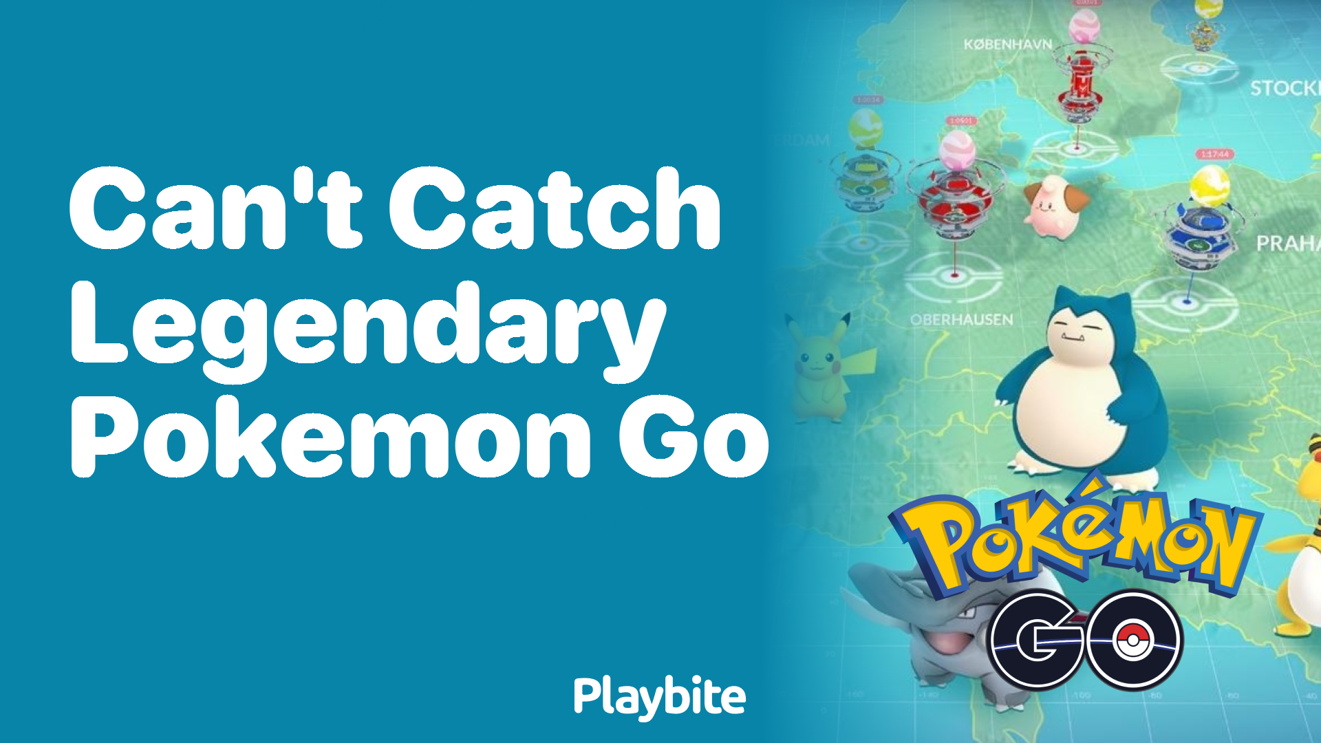 Can&#8217;t Catch Legendary Pokemon in Pokemon GO? Here&#8217;s Why!