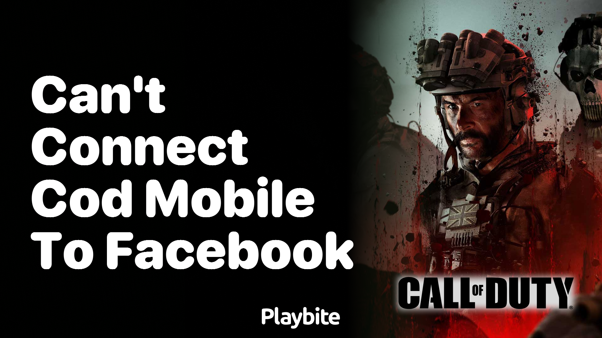 Can’t Connect COD Mobile to Facebook? Here’s What to Do