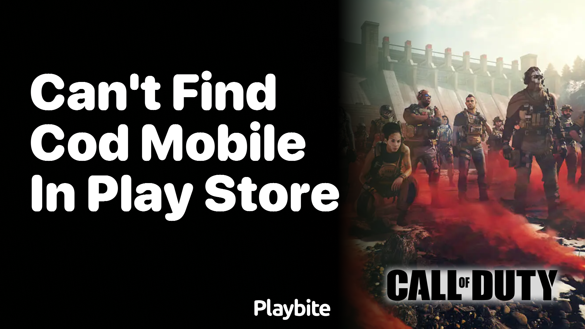 Can’t Find CoD Mobile in Play Store? Here’s What to Do