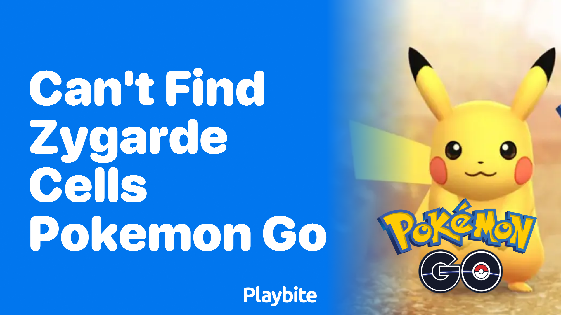 Can’t Find Zygarde Cells in Pokemon GO? Here’s What You Need to Know