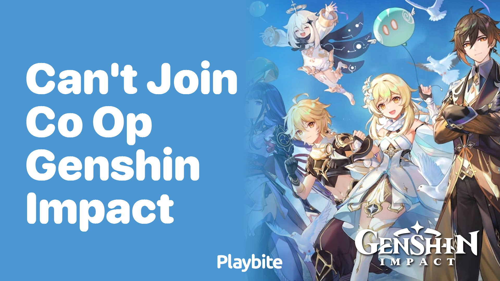 Can’t Join Co-op in Genshin Impact? Here’s What You Need to Know!