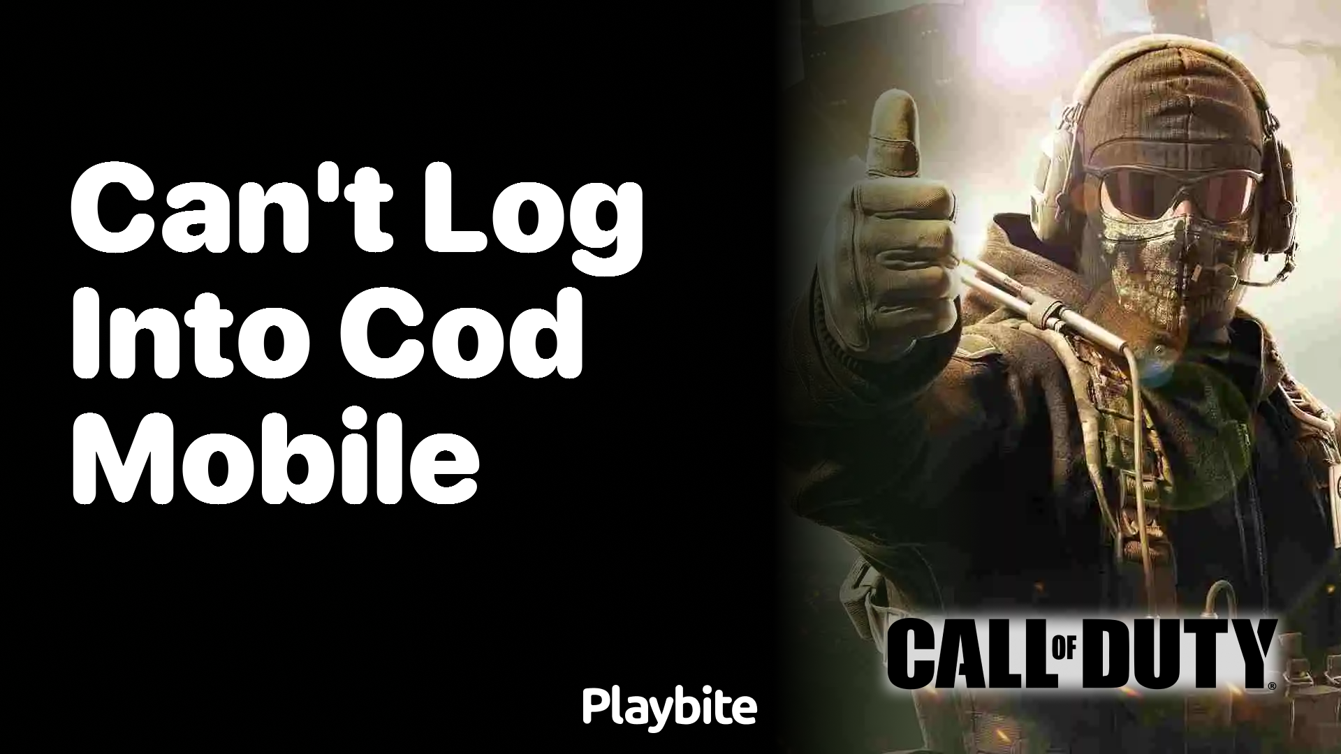 Can’t Log Into COD Mobile? Here’s What You Need to Know