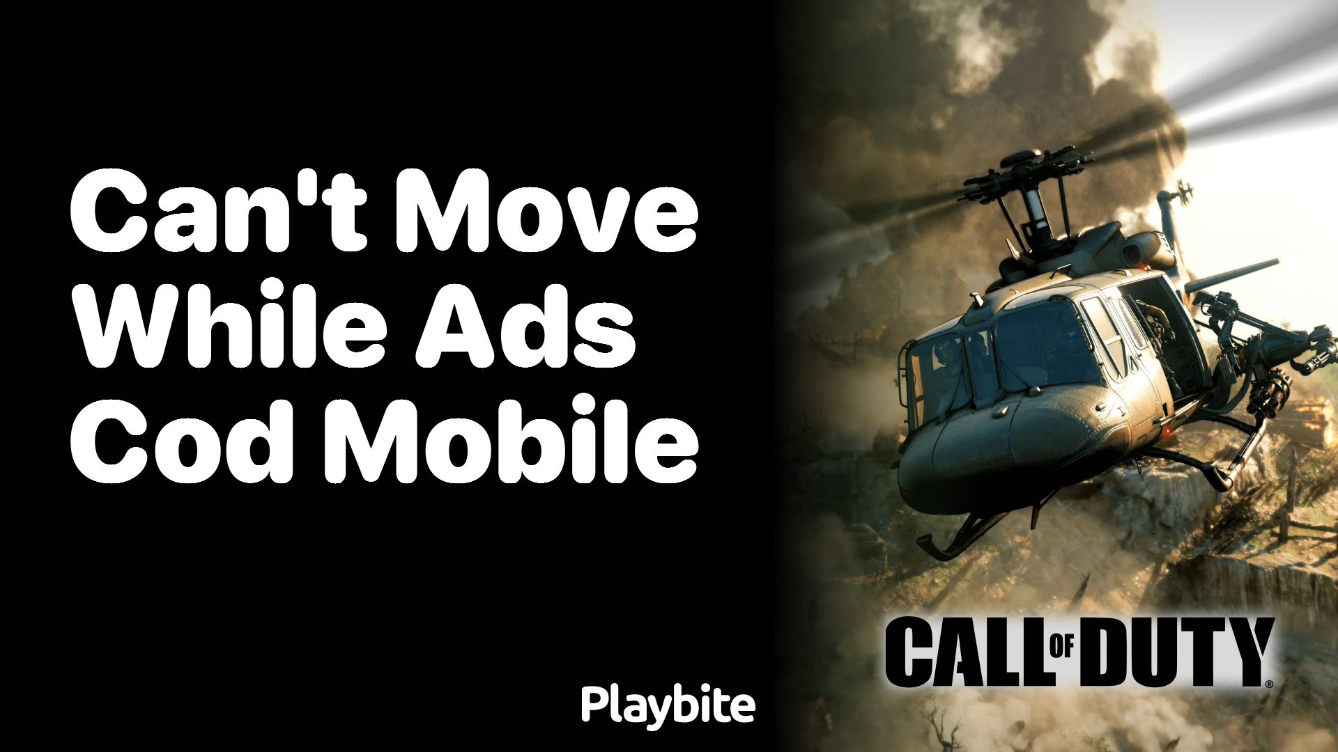 Can’t Move While ADS in COD Mobile? Here’s What You Need to Know