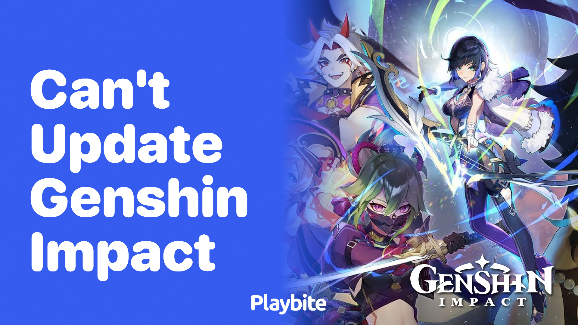 Can’t Update Genshin Impact? Here’s What You Need to Know