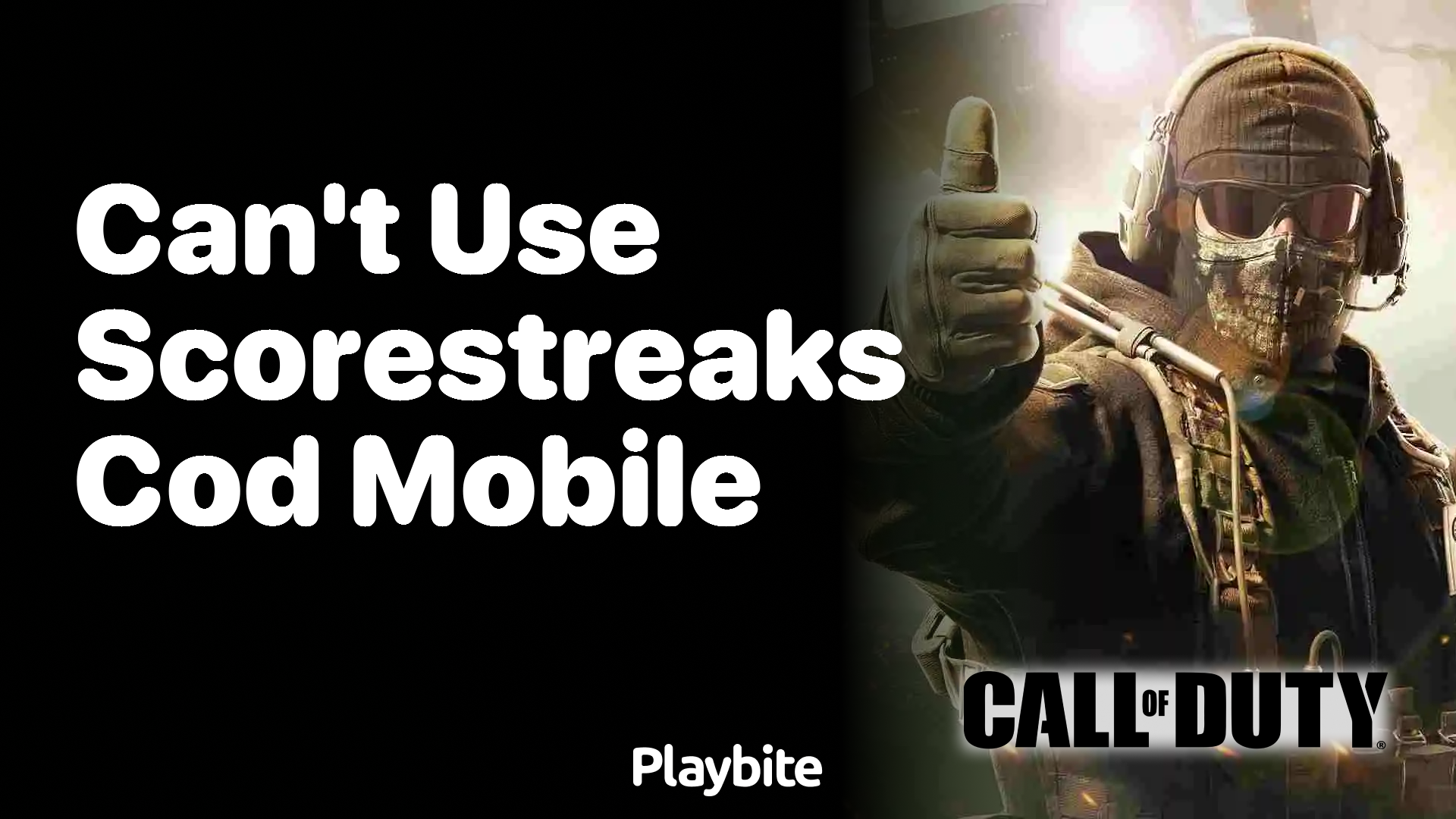 Can’t Use Scorestreaks in COD Mobile? Here’s Why