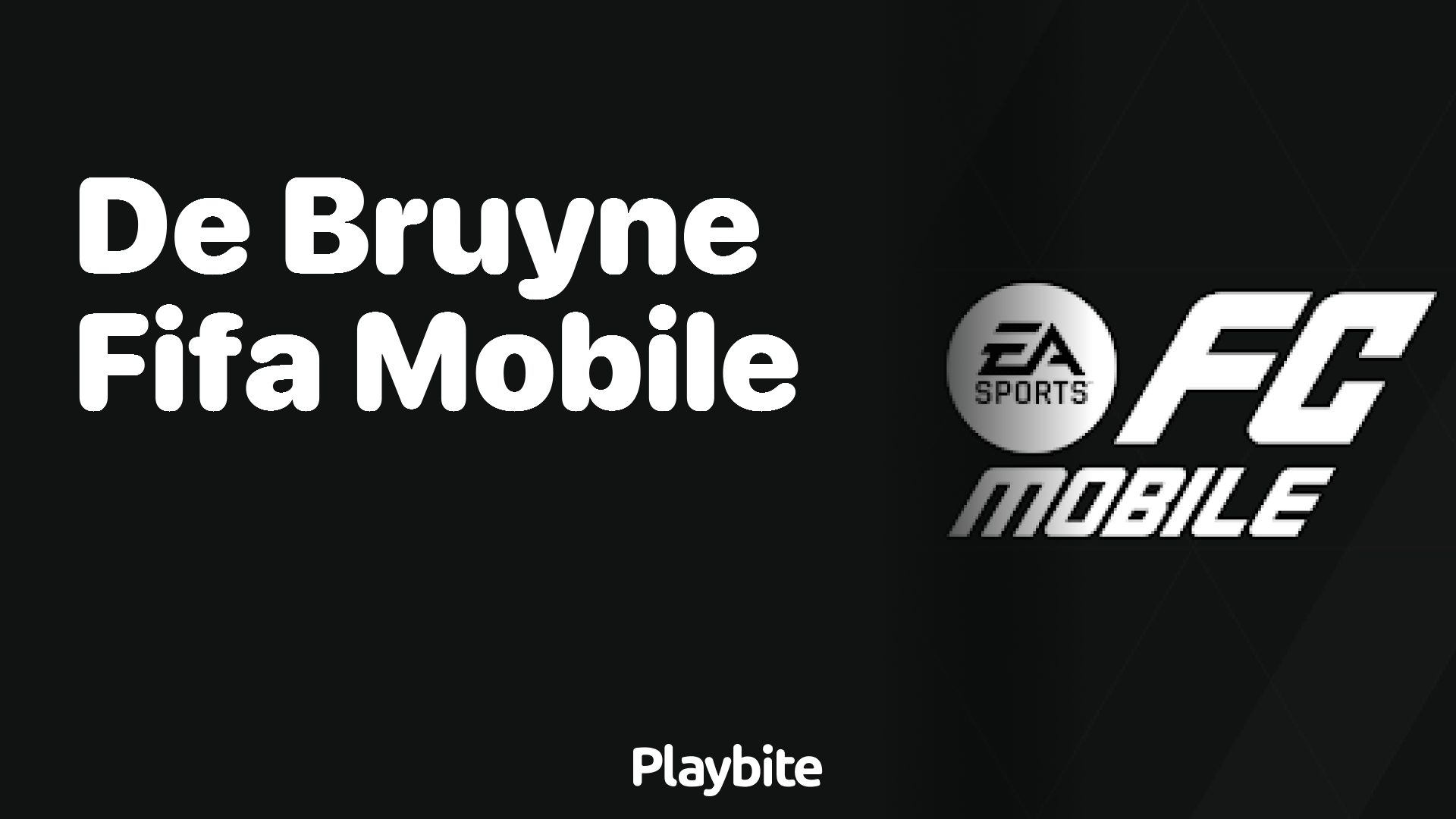 De Bruyne in FIFA Mobile: What You Need to Know