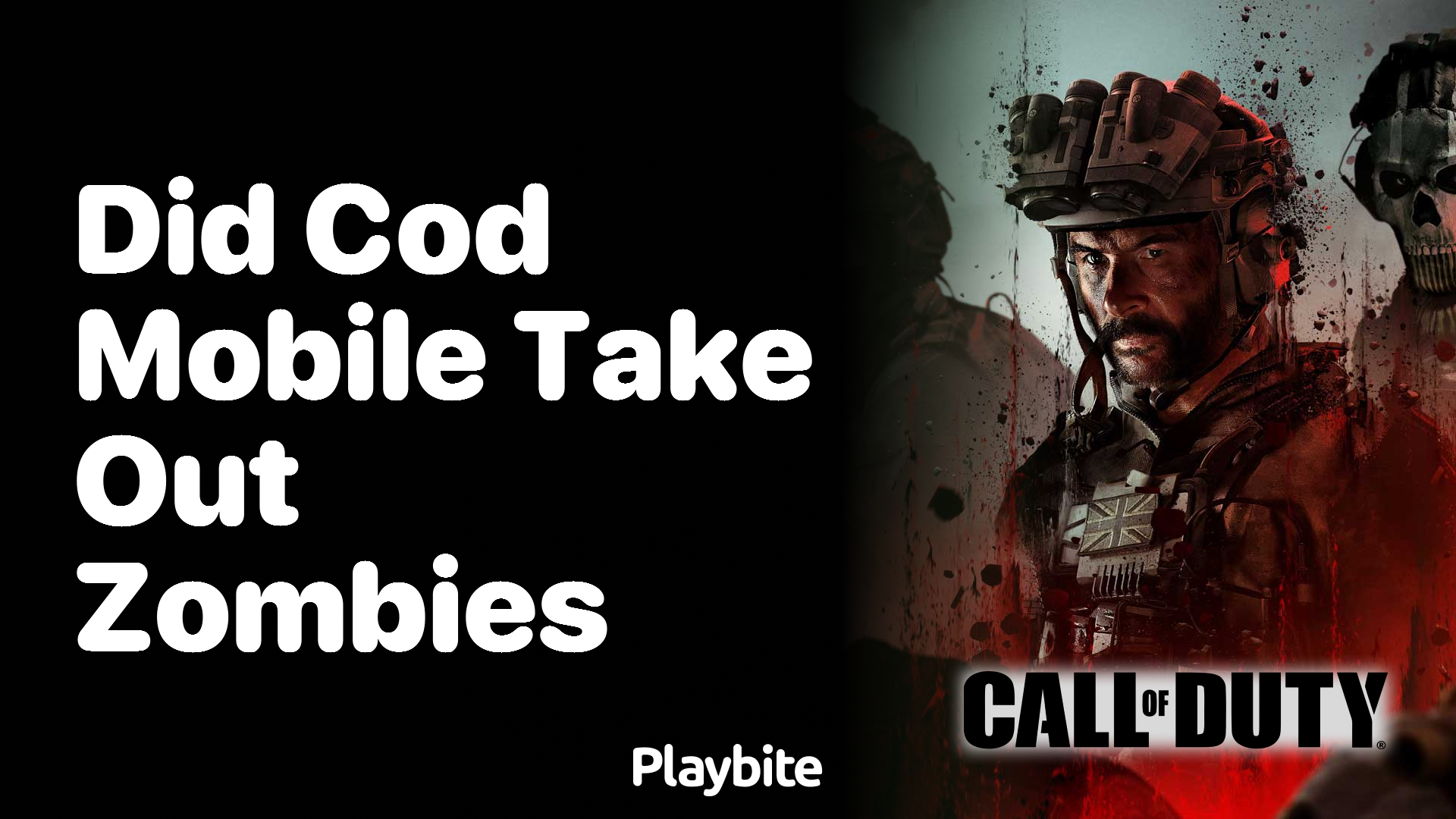 Did COD Mobile Remove Zombies Mode?