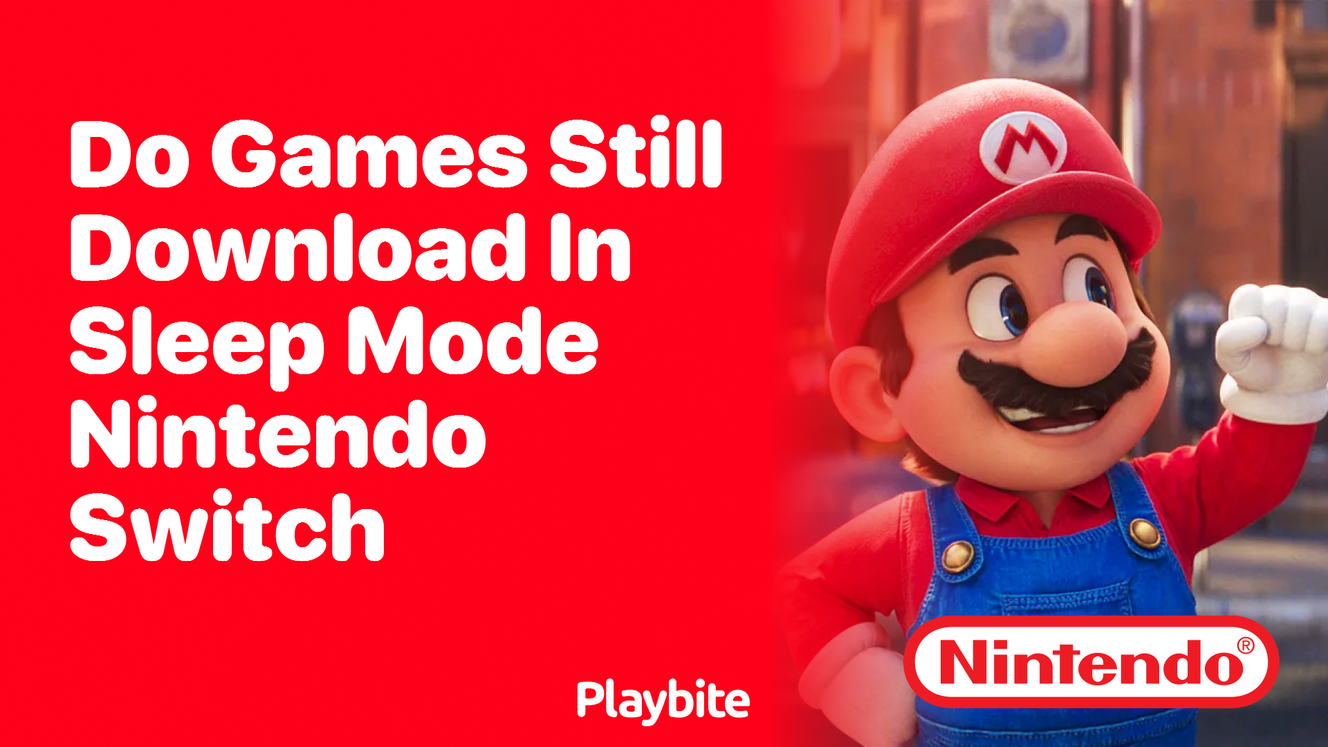 Do Games Still Download in Sleep Mode on Nintendo Switch?