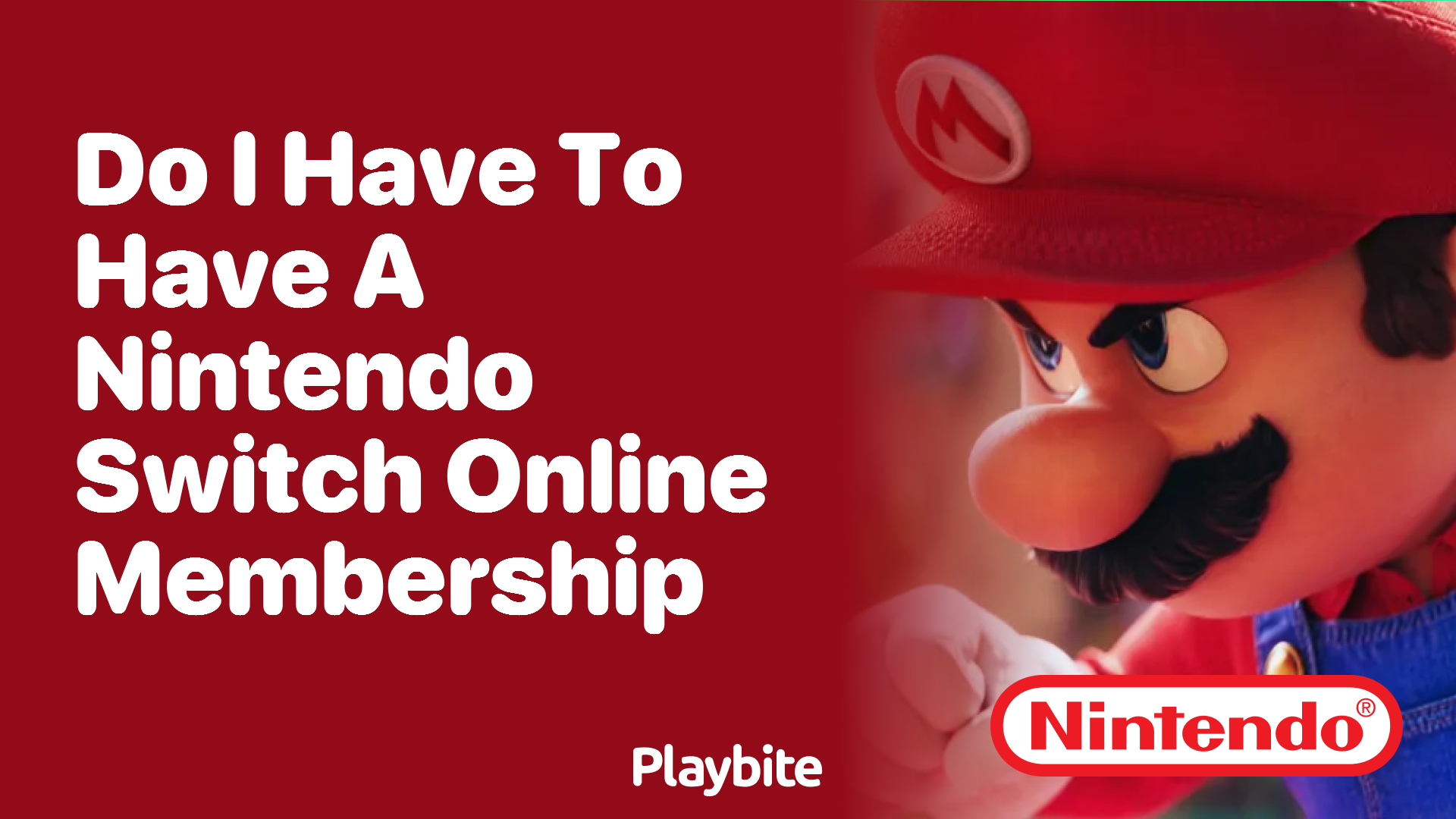 Do I Need a Nintendo Switch Online Membership?