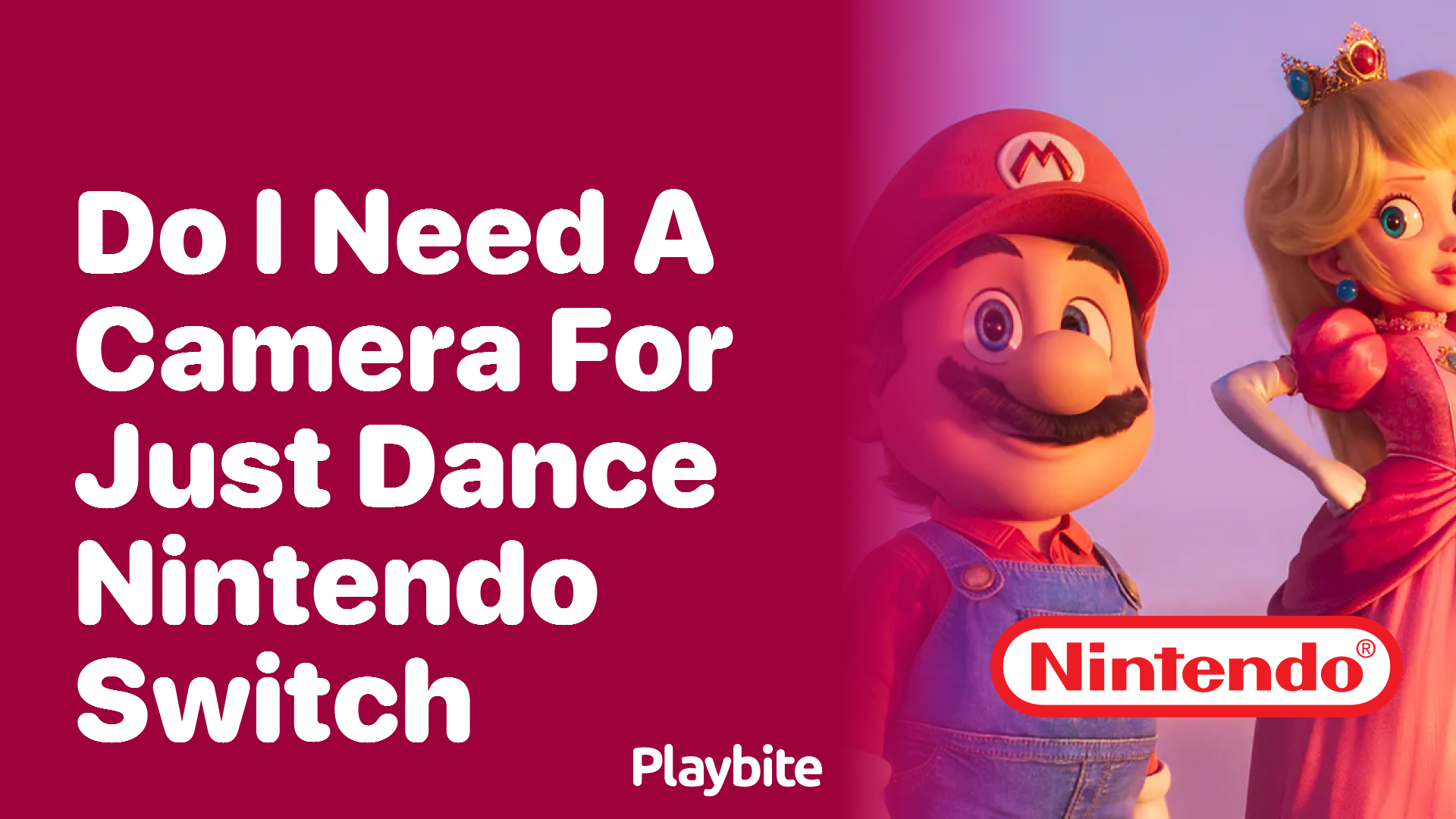 Do You Need a Camera for Just Dance on Nintendo Switch?