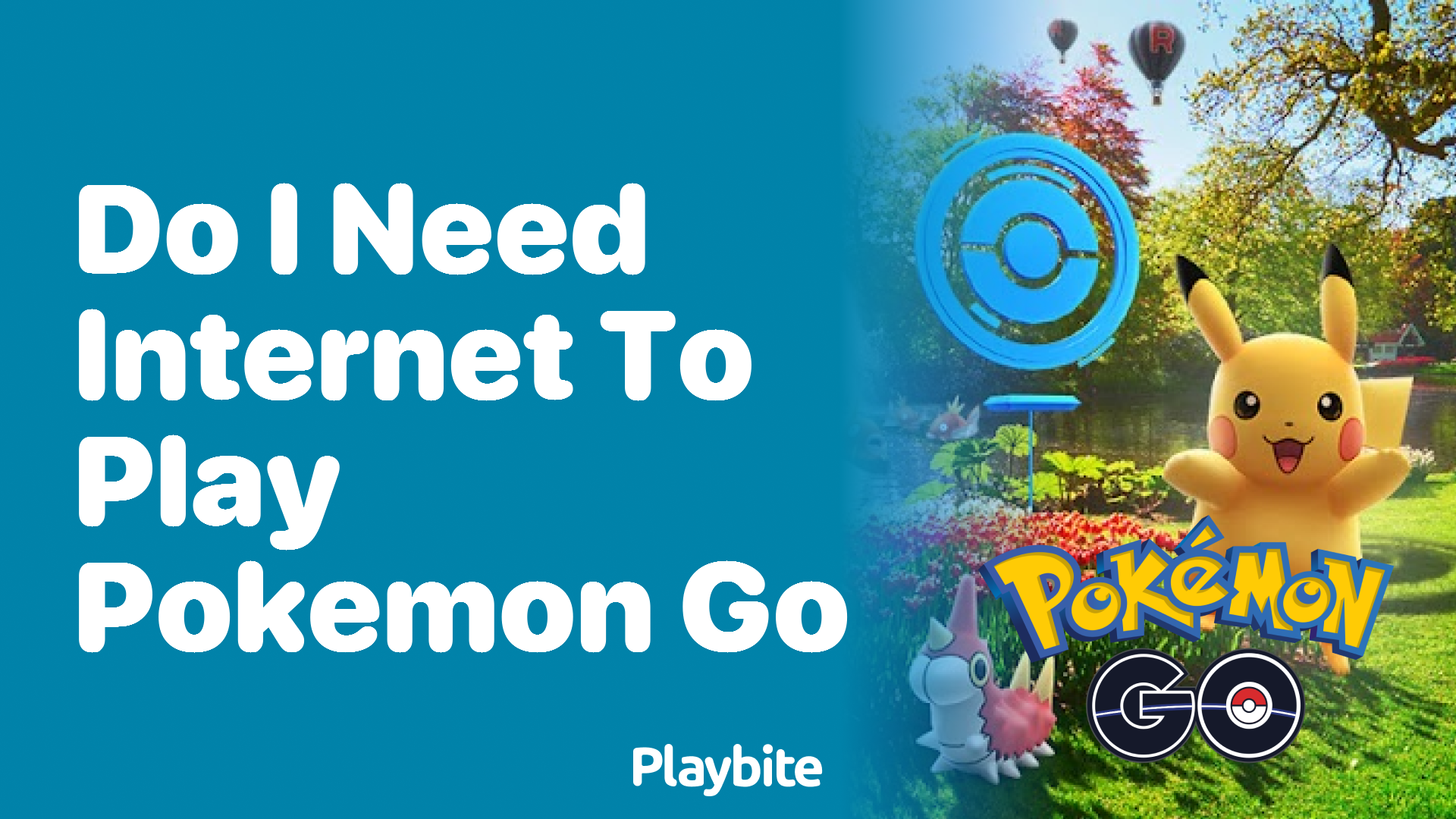 Do I Need Internet to Play Pokemon GO?