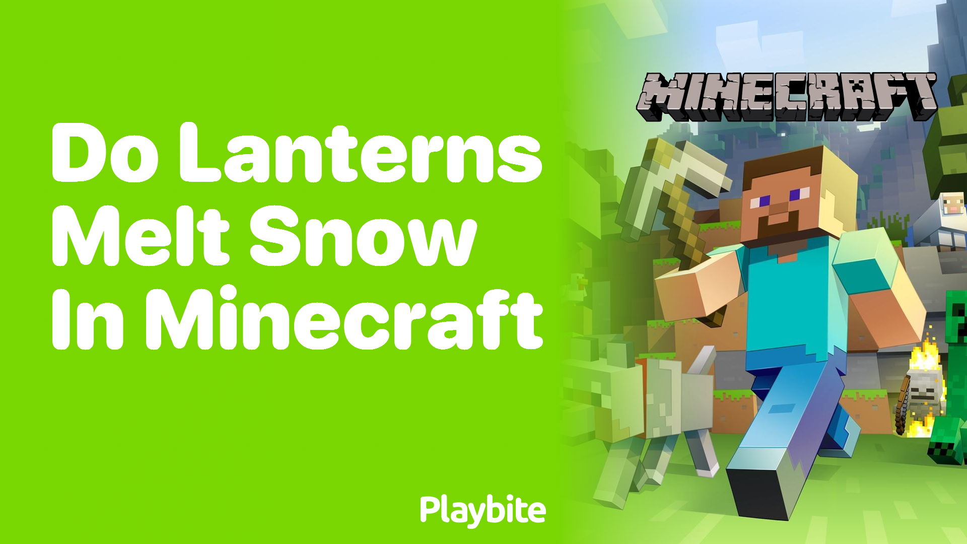 Do Lanterns Melt Snow in Minecraft?