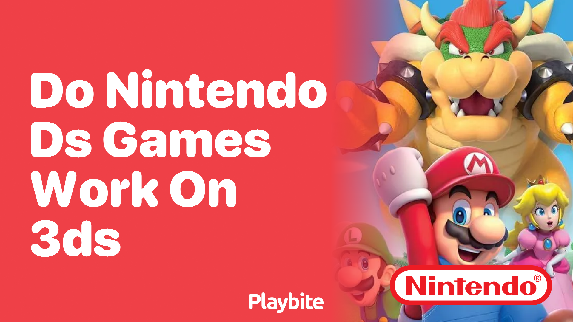 Do Nintendo DS games work on 3DS?