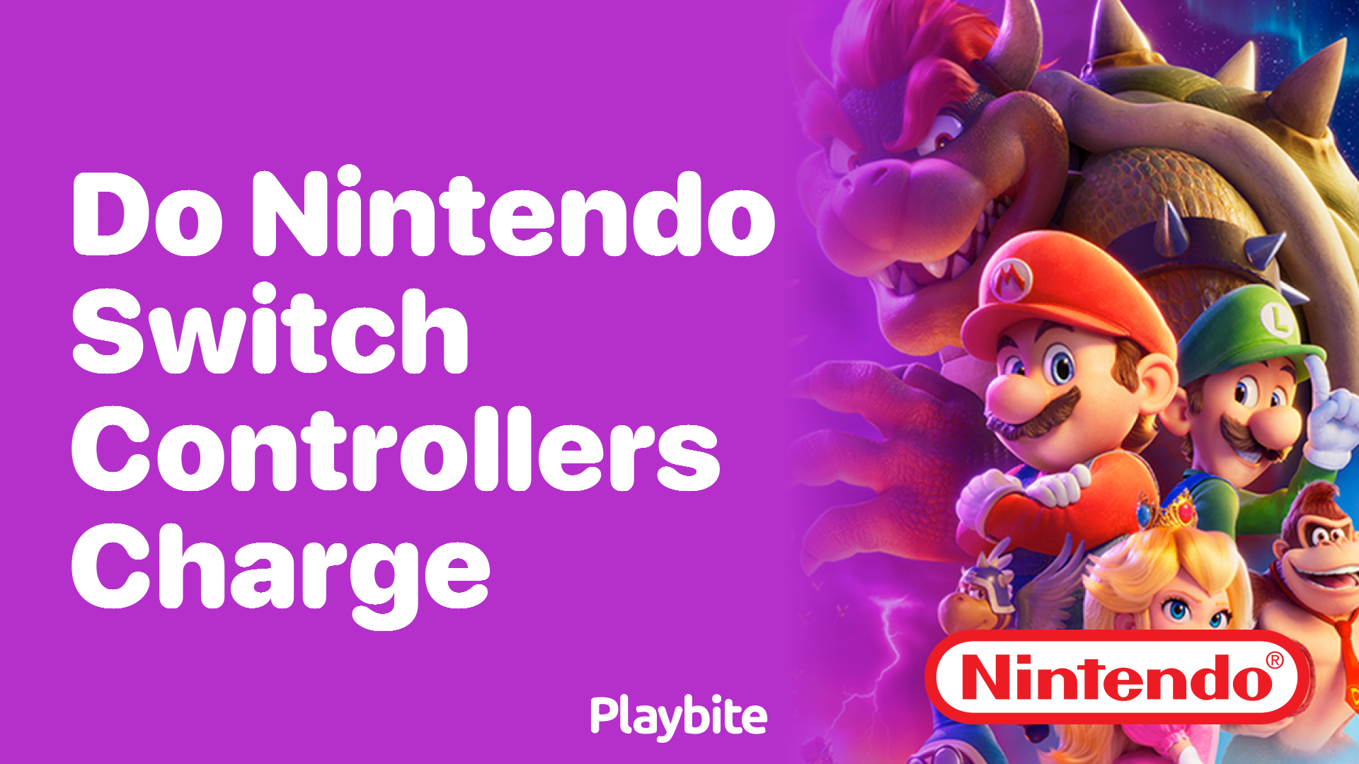 Do Nintendo Switch Controllers Charge? Let’s Find Out!