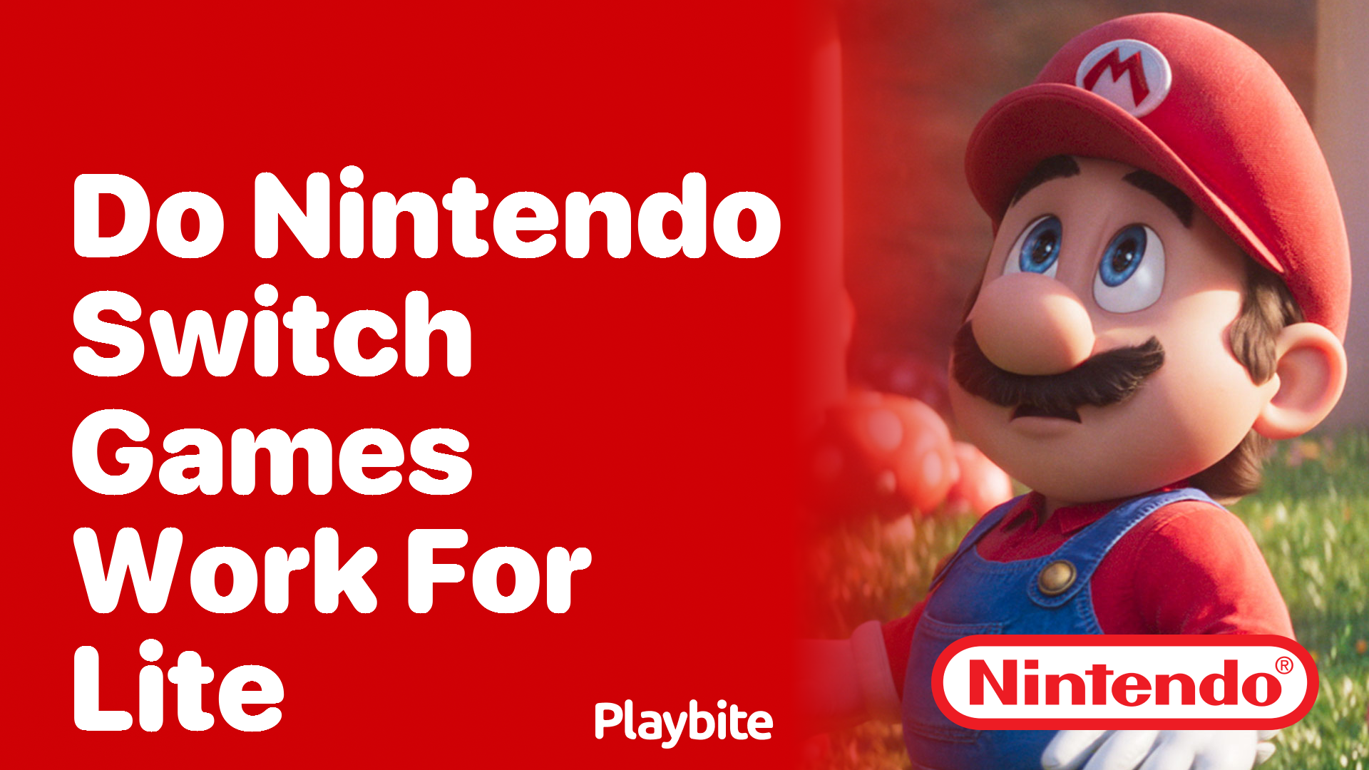 Do Nintendo Switch Games Work for Switch Lite?