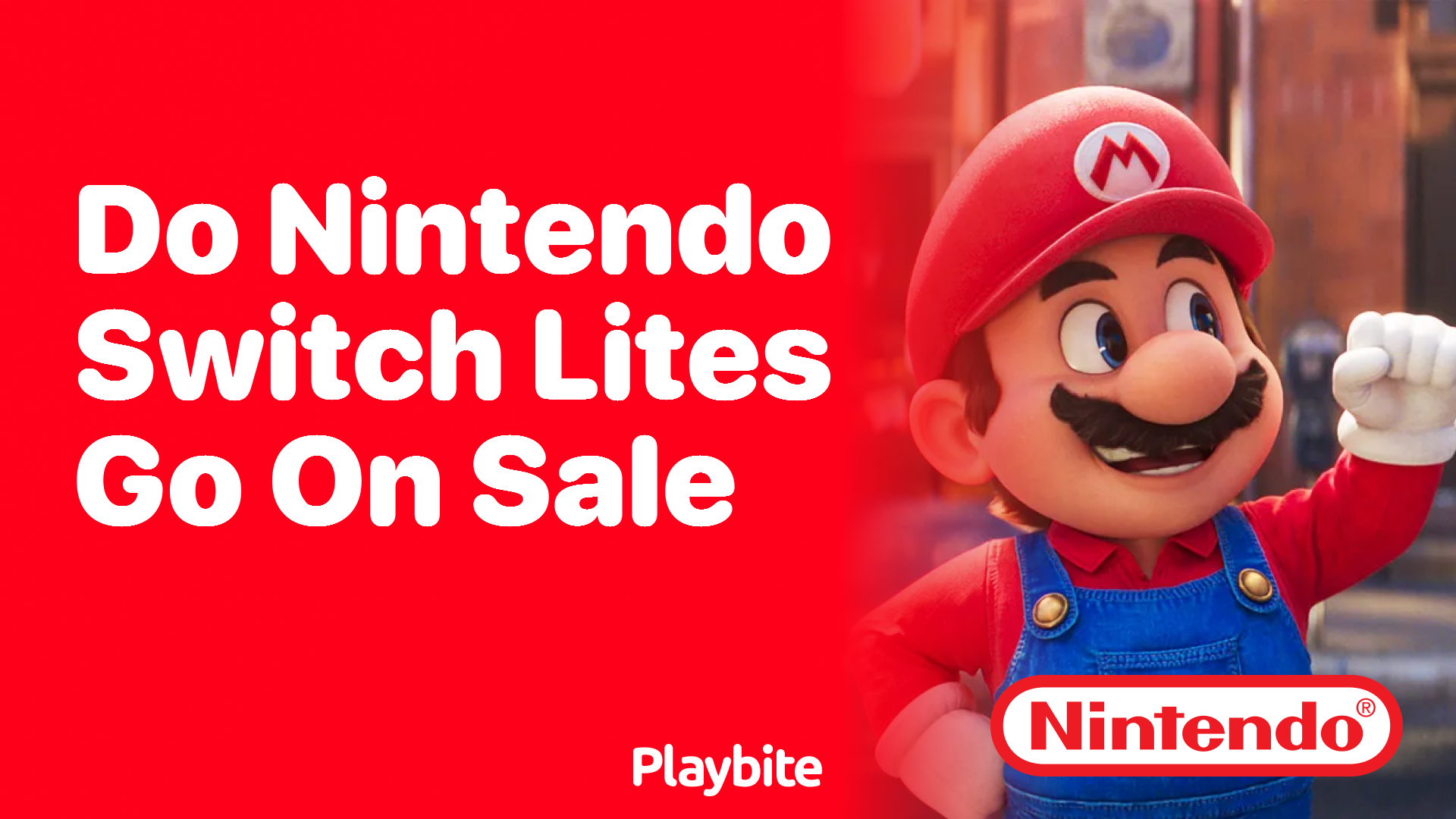 Do Nintendo Switch Lites Go On Sale?