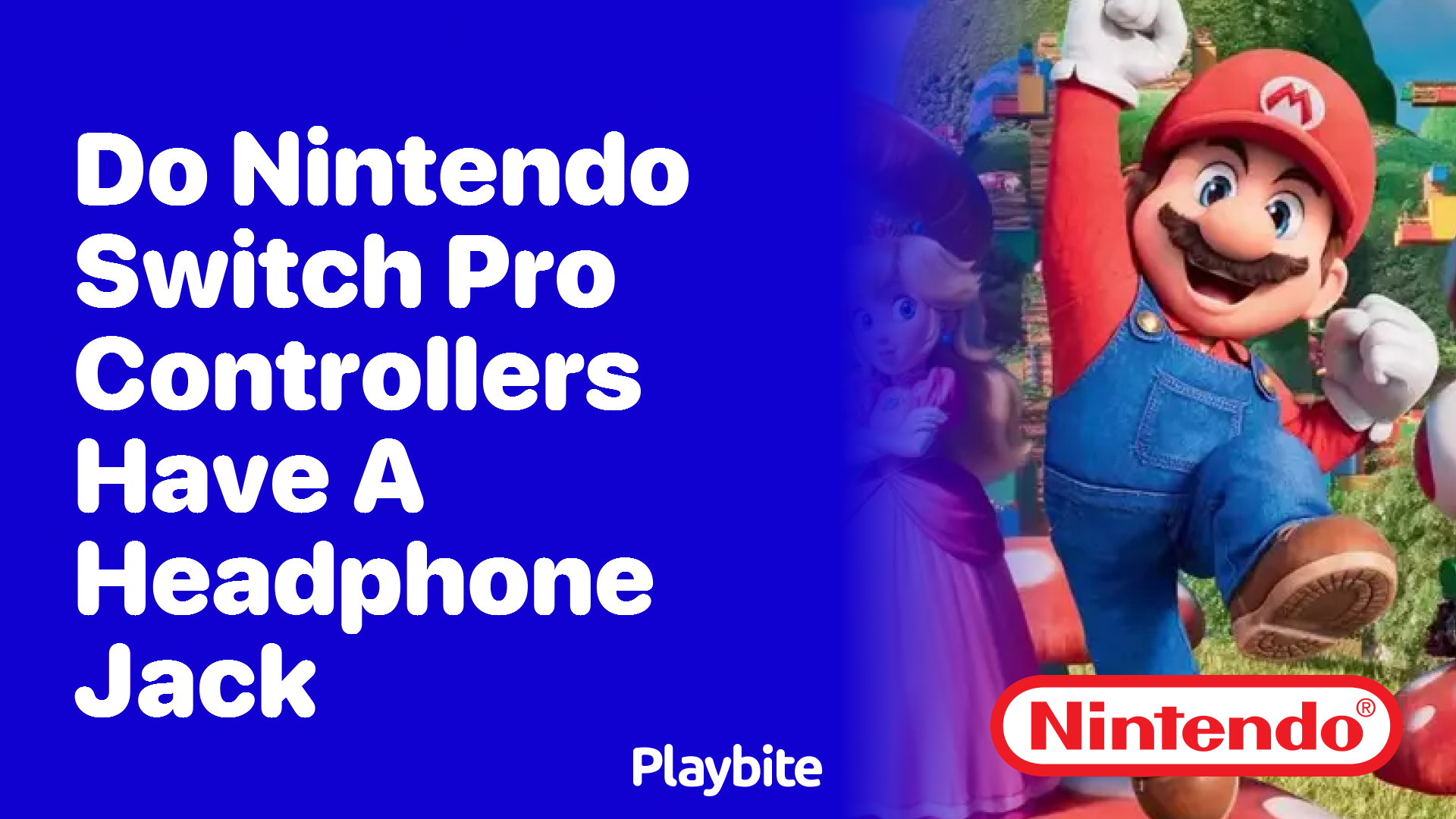 Do Nintendo Switch Pro Controllers Have a Headphone Jack?