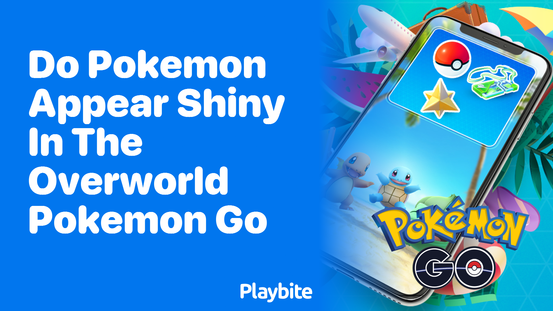 Do Pokemon Appear Shiny in the Overworld in Pokemon GO?