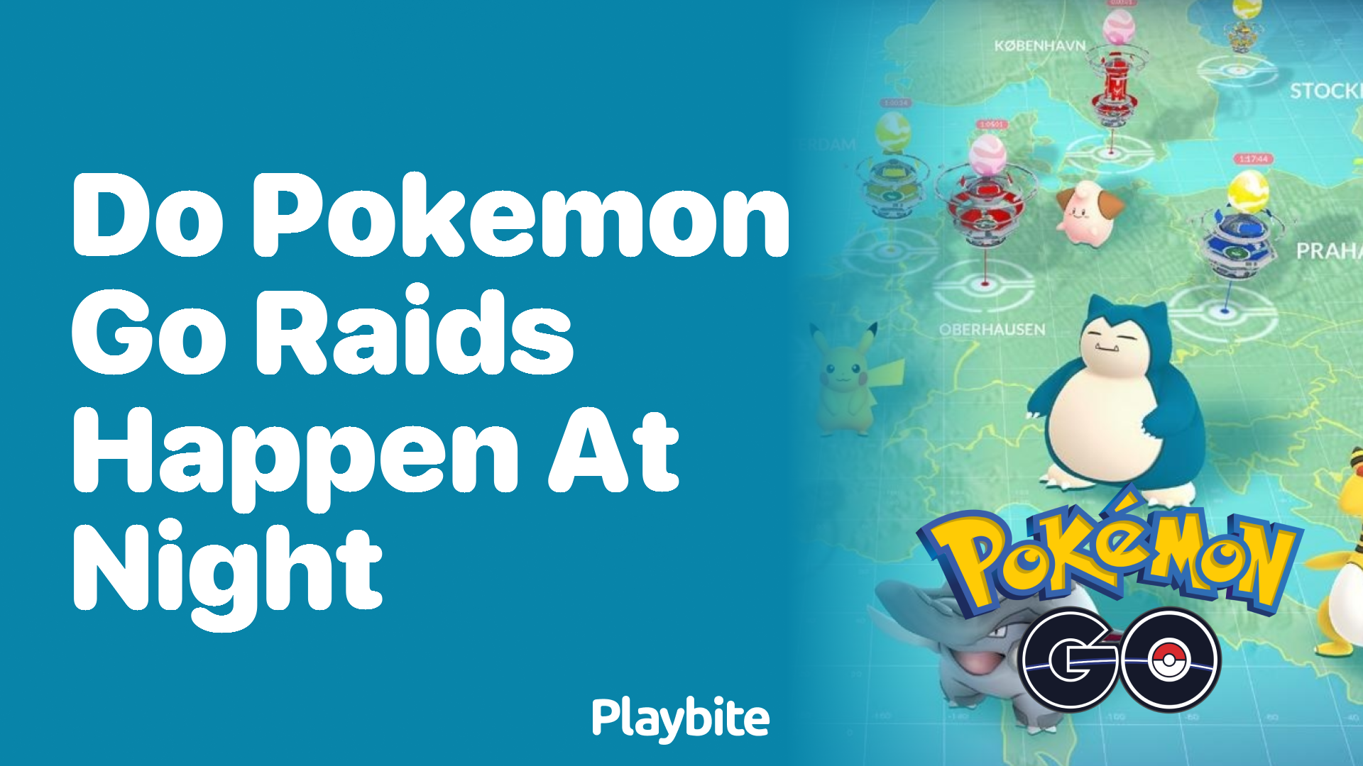 Do Pokemon GO Raids Happen at Night?