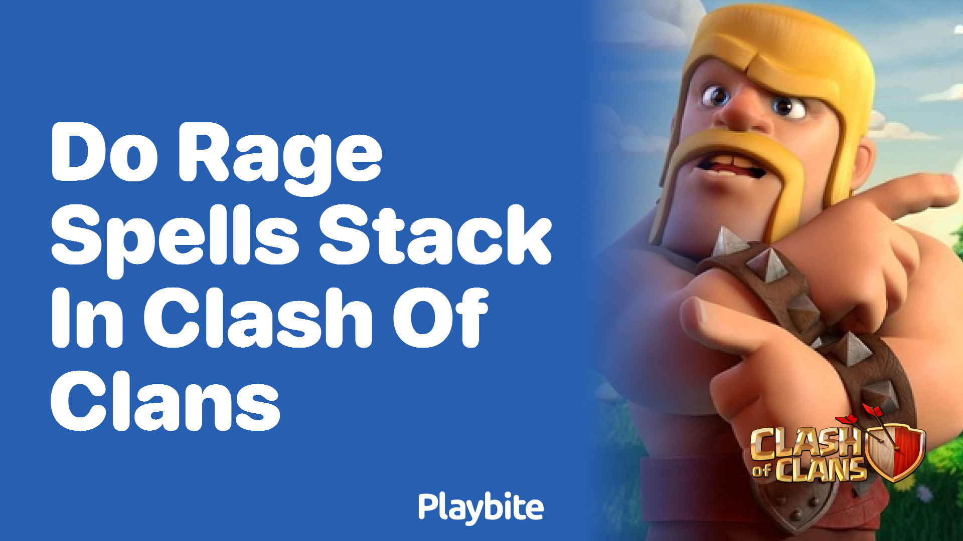 Do Rage Spells Stack in Clash of Clans?