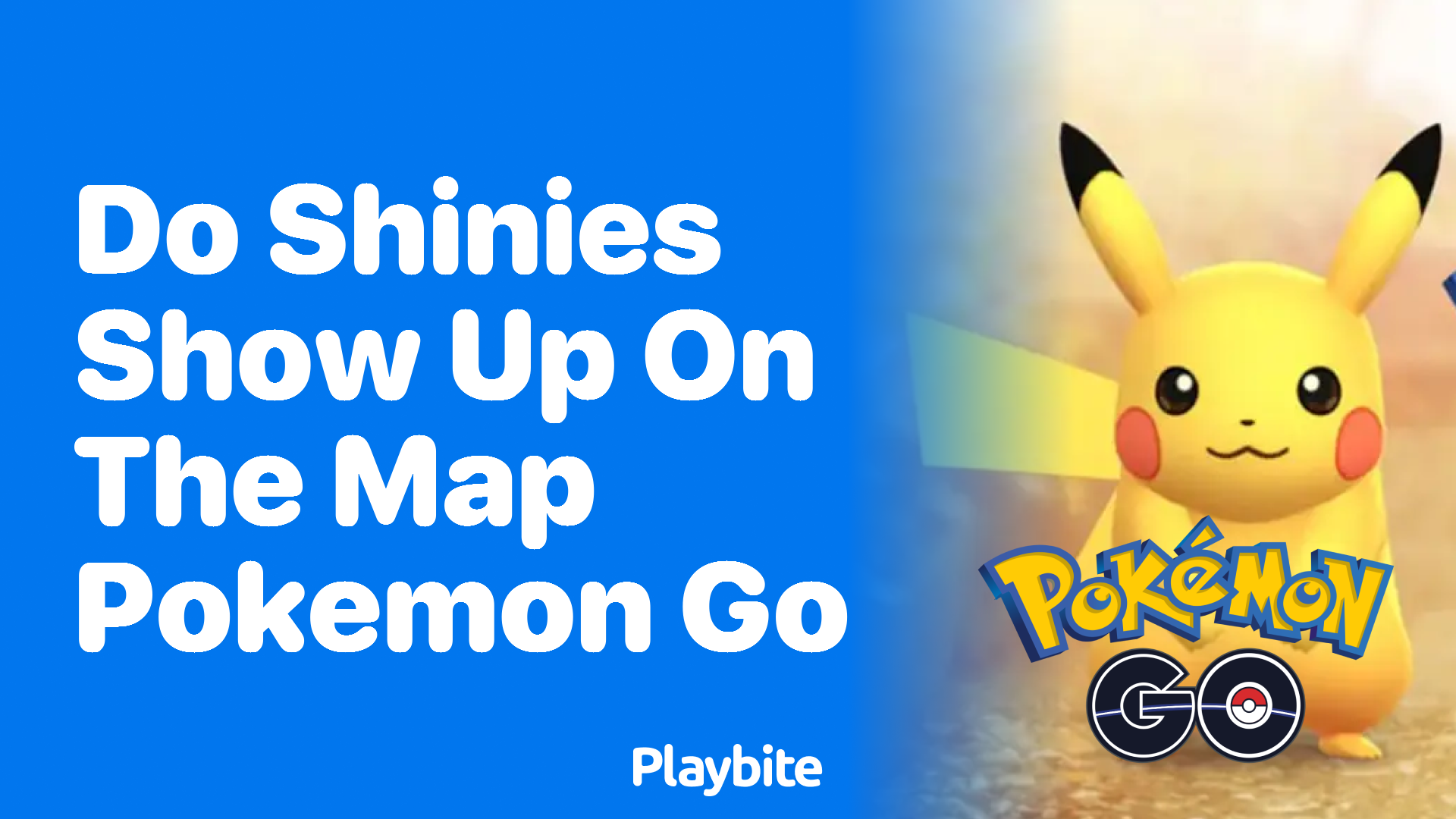 Do Shinies Show Up on the Map in Pokémon GO?