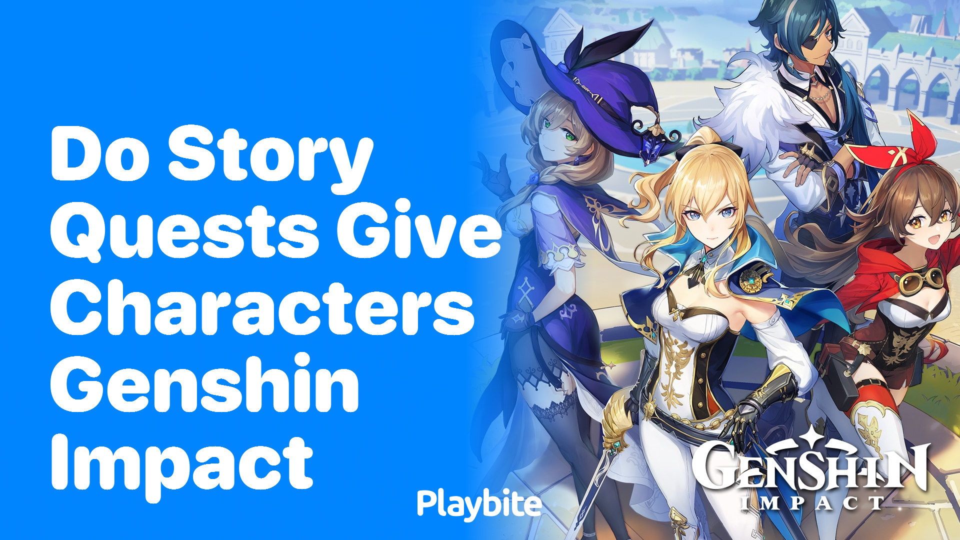 Do Story Quests Give Characters in Genshin Impact?
