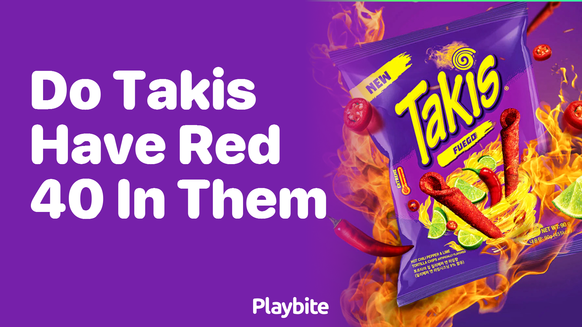 Do Takis Contain Red 40?