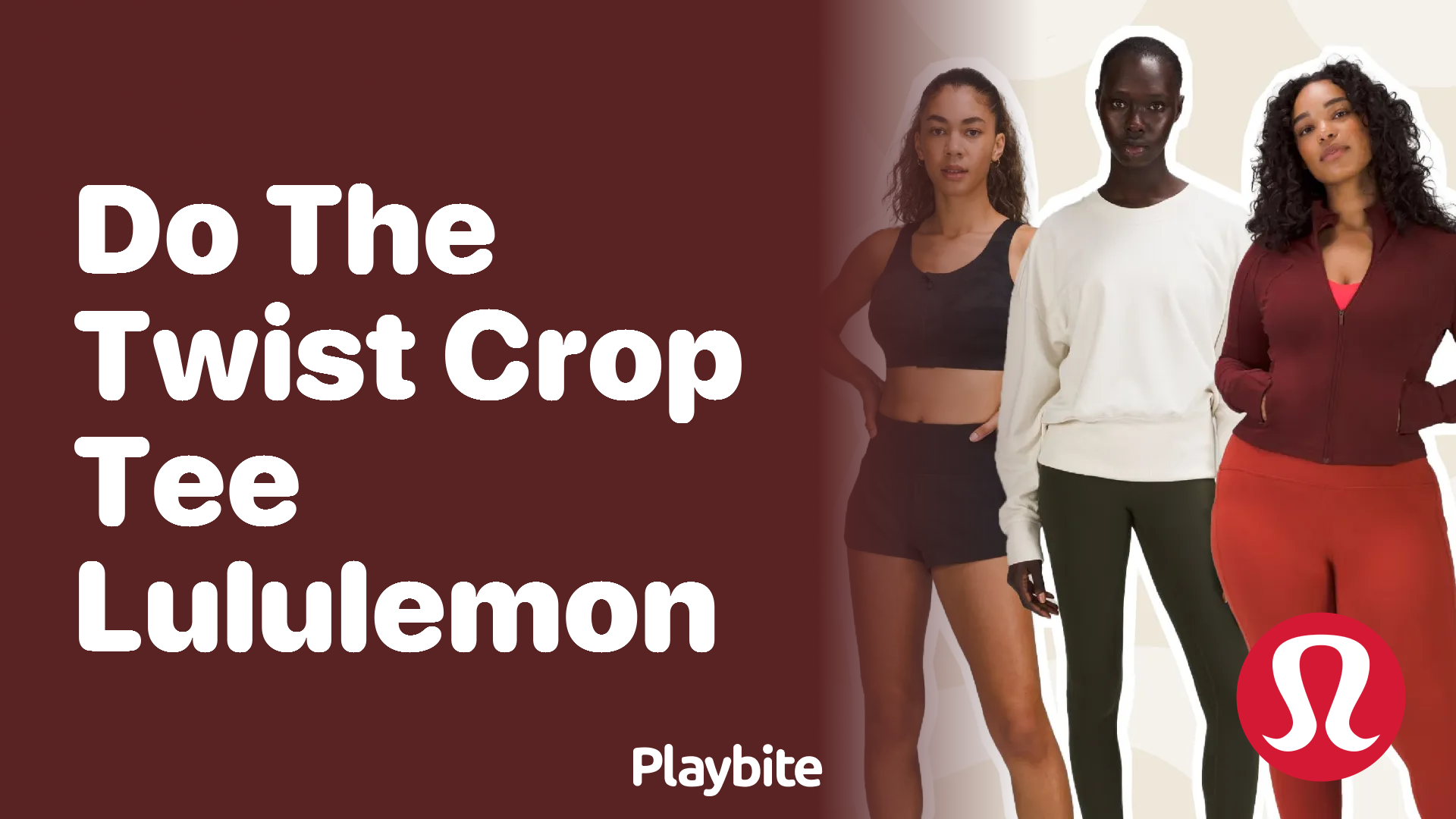 Do the Twist: Unraveling the Details About the Twist Crop Tee by Lululemon  - Playbite